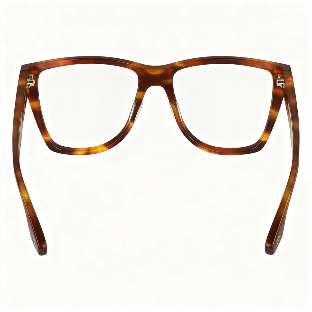 Gafas oftálmicas Victoria Beckham VB2664 de acetato para mujer en color Havana rubio rayado (54-16-140)