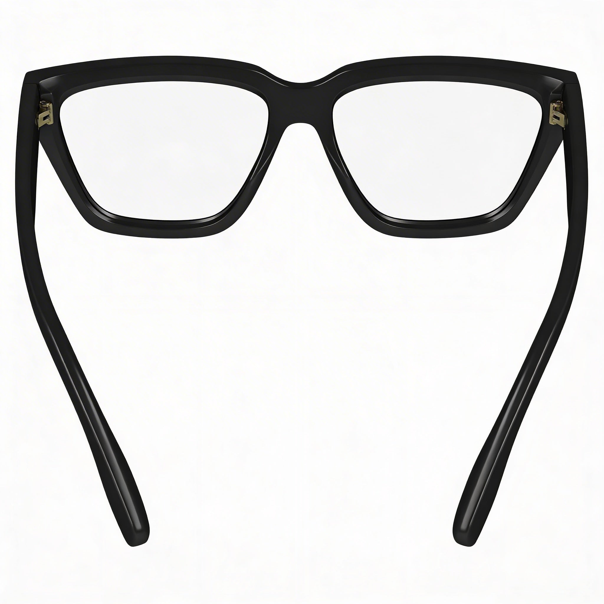 Victoria Beckham Modern Men’s Black Acetate Frame Eyewear with Black Polycarbonate Lenses, Size 53mm, Photo 4