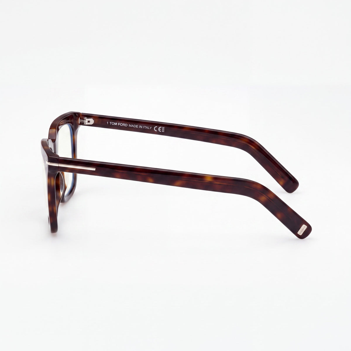 Tom Ford Ft5963-b Unisex Montura Havana Oscuro Lentes No-Policarbonato 50/20/145, Photo 2