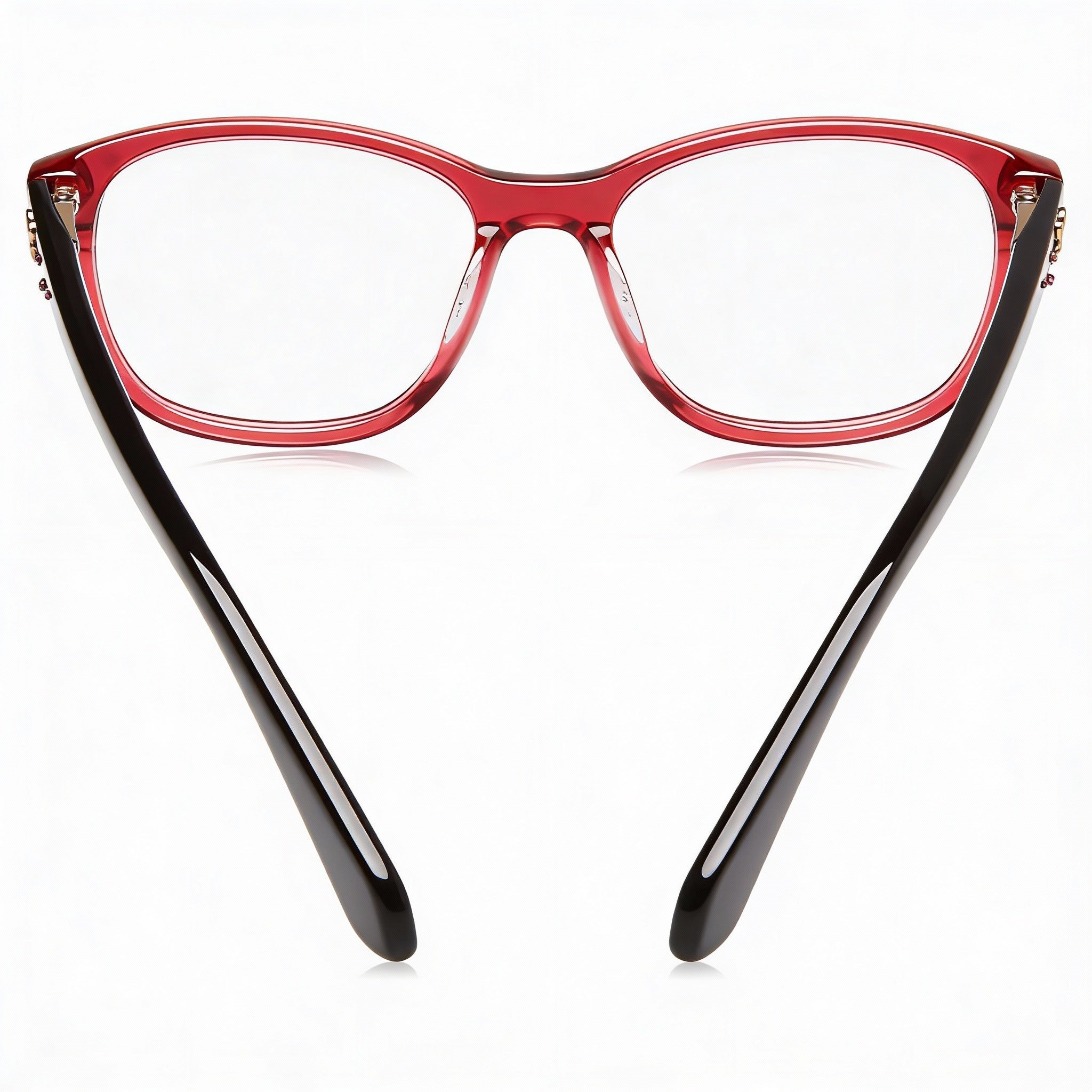 Gafas ópticas unisex de acetato EMMI de Kate Spade New York, con montura, lentes de 48 mm, puente de 15 mm y patillas de 130 mm., Photo 4