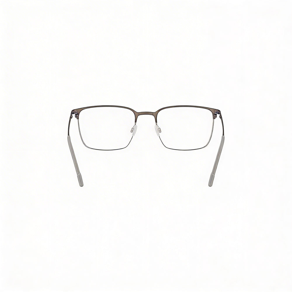 Gafas Flexon E1140 de acetato unisex con lentes de policarbonato, color gris plomo mate, 54 mm