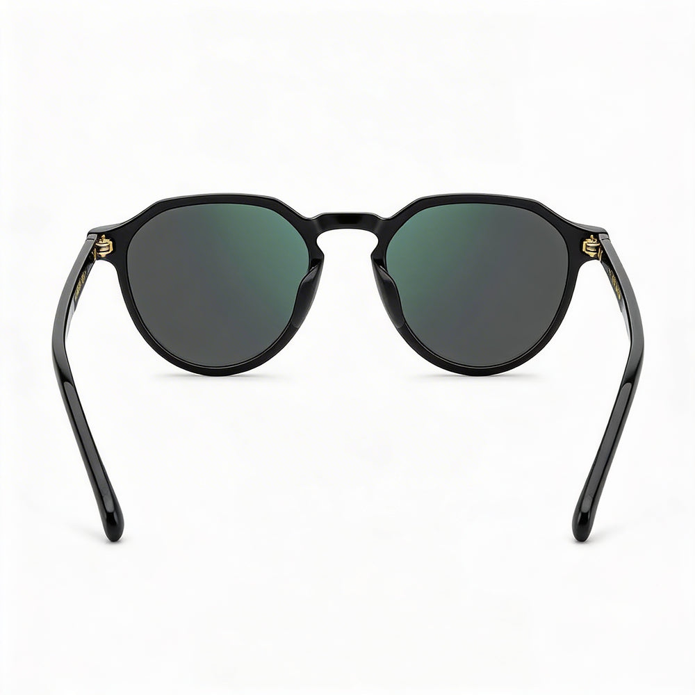 Carrera 314/S Unisex Black Green Polyamide Frame Green Grey Polarized Lenses with 100% UV Protection 50mm