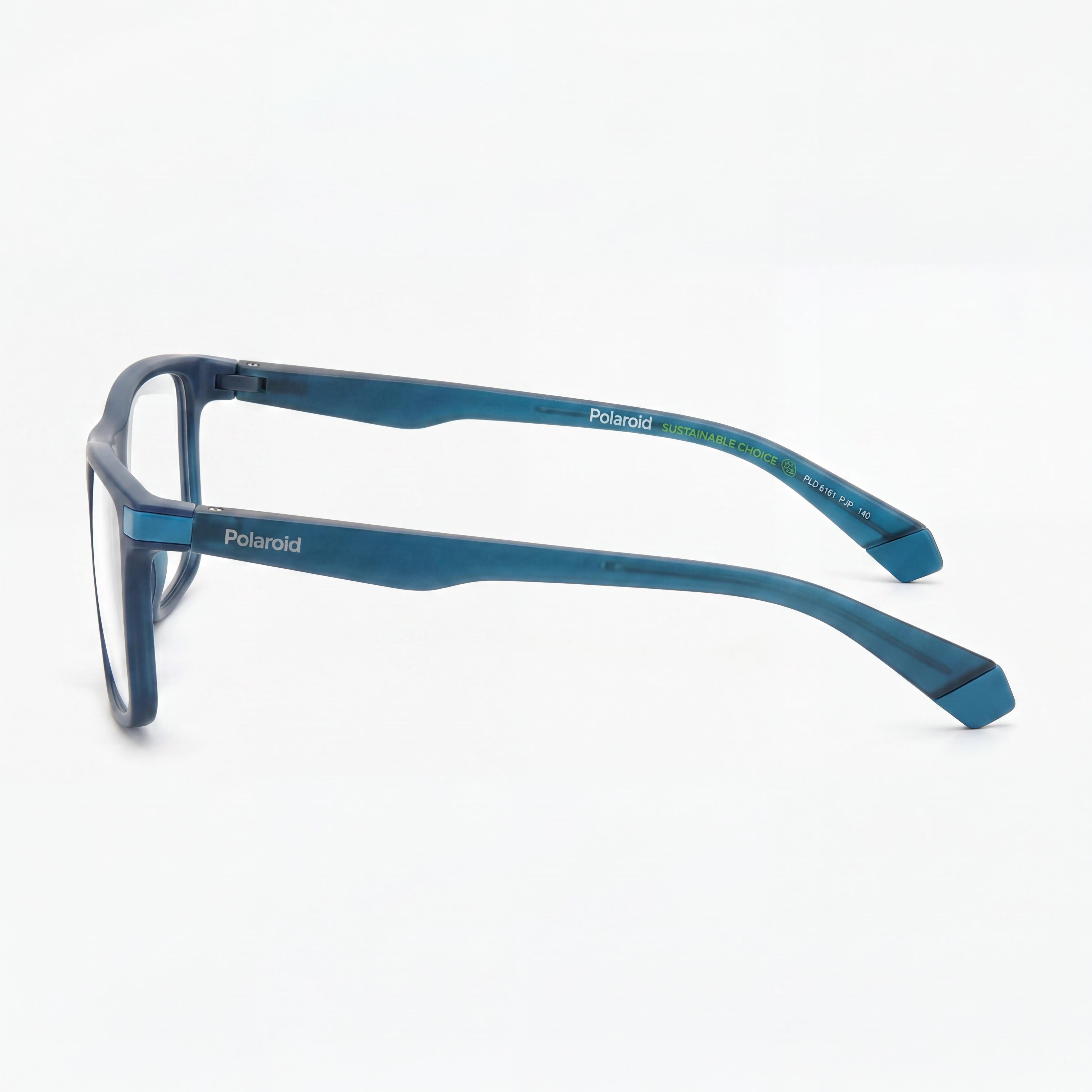 Gafas de sol Polaroid Modern para mujer no polarizadas con montura azul de ECO CO-POLIÉSTER de 55 mm, Photo 2