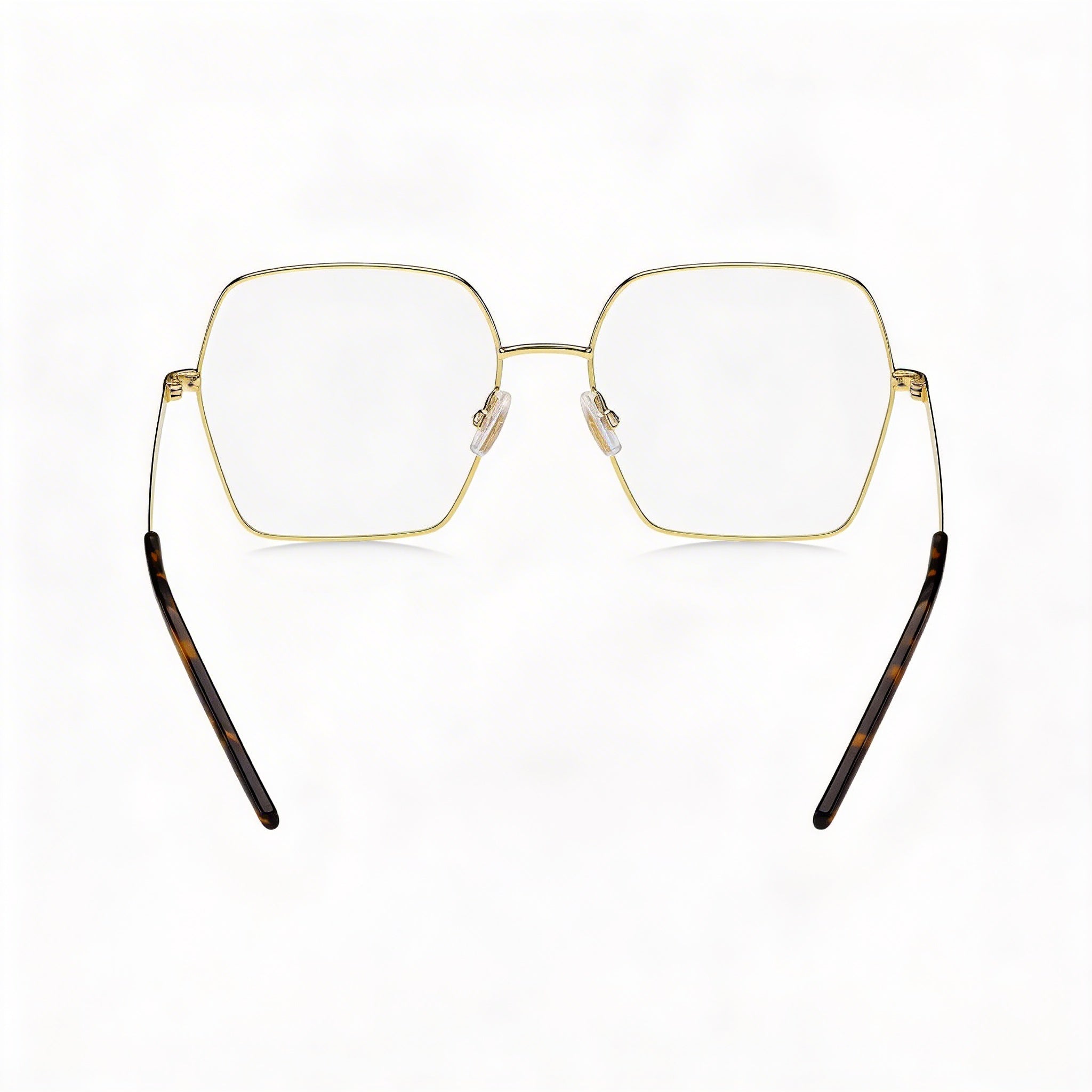 Hugo Boss Casual Women's Black Gold Stainless Steel Frame Clear Lens Optical Eyeglasses Lens Width 54mm, Photo 2