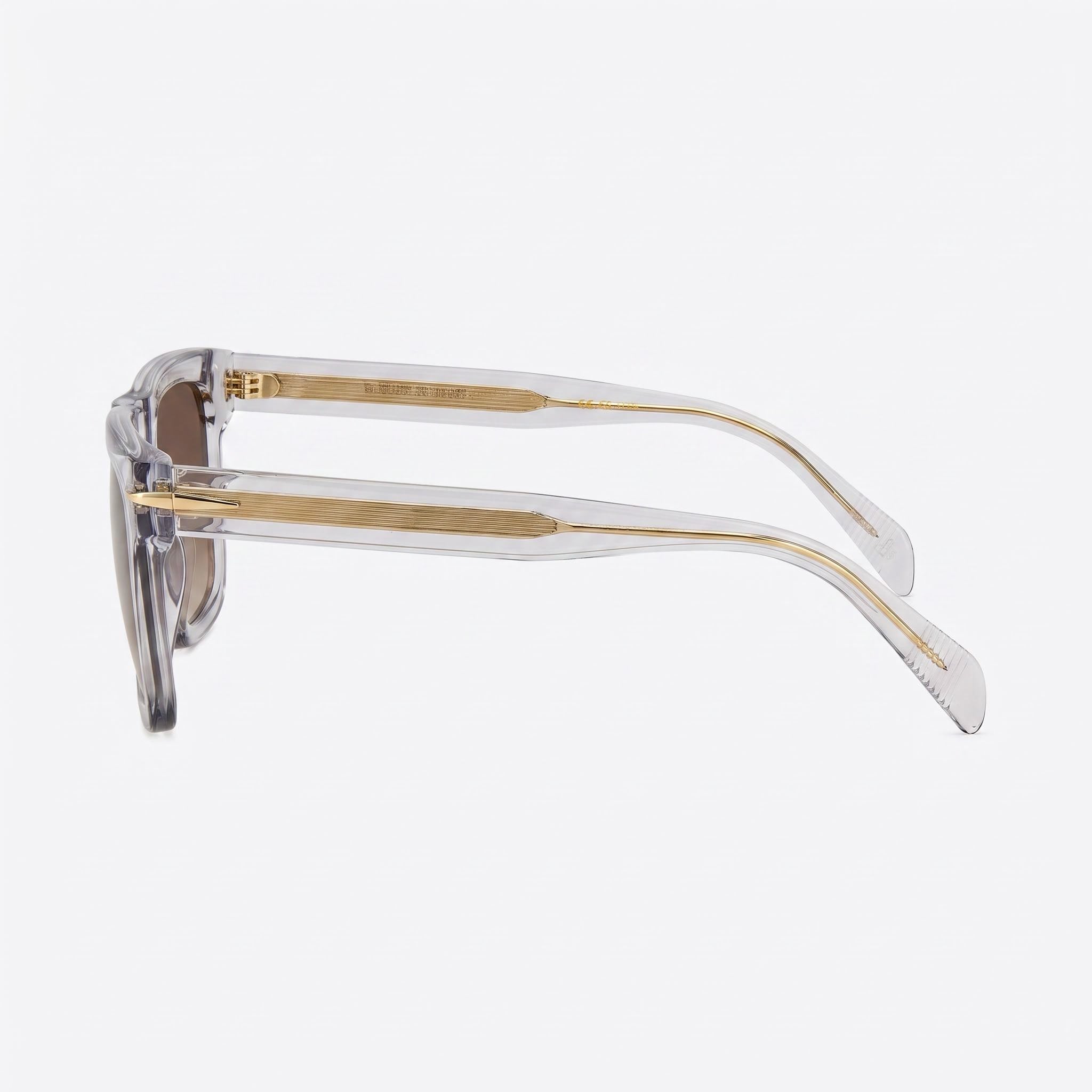 Gafas de sol Beckham de acetato gris con cristales para hombre 54mm, Photo 3