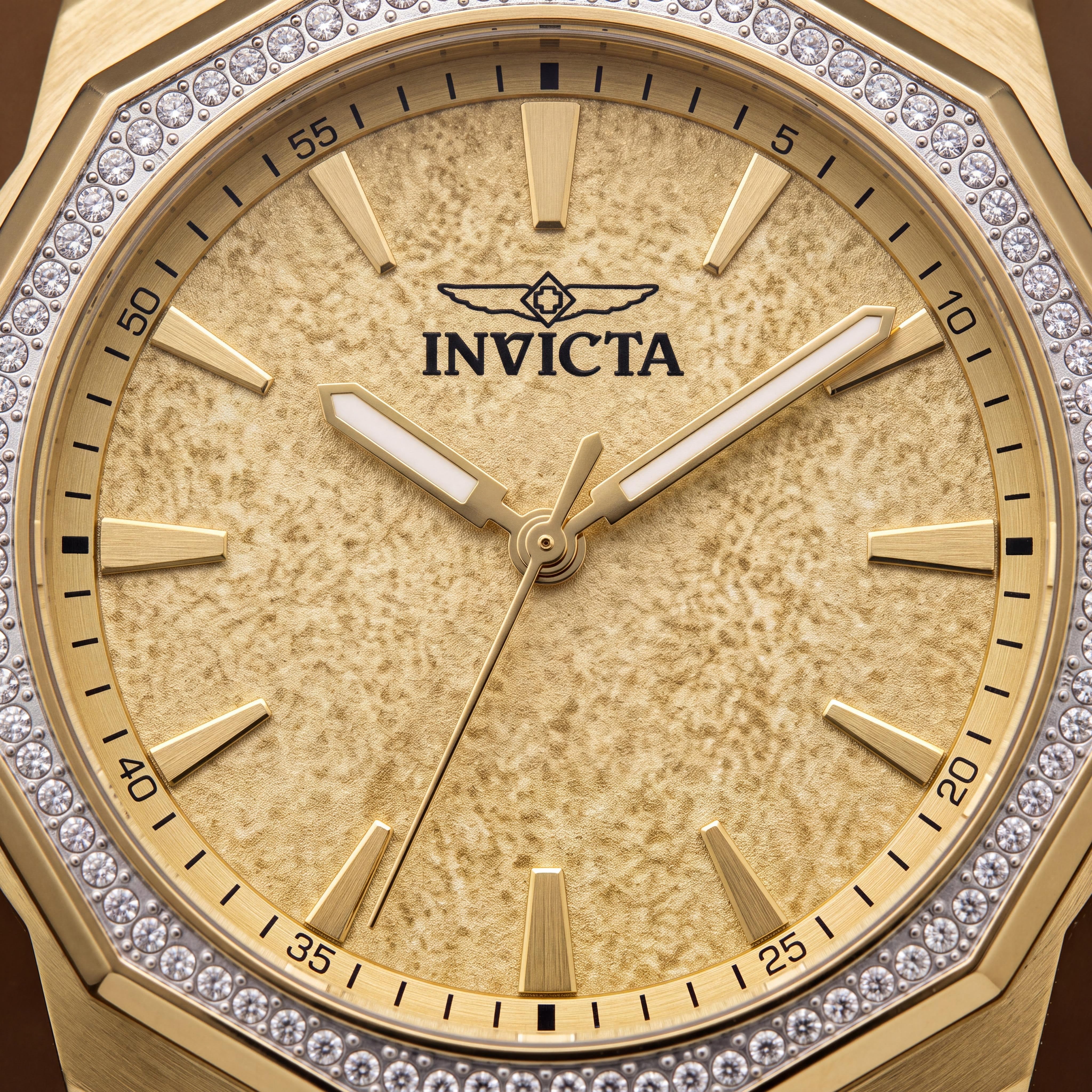 Invicta Speedway 49127 Men's Gold Tone Stainless Steel Quartz Bracelet Watch 42mm, Photo 2