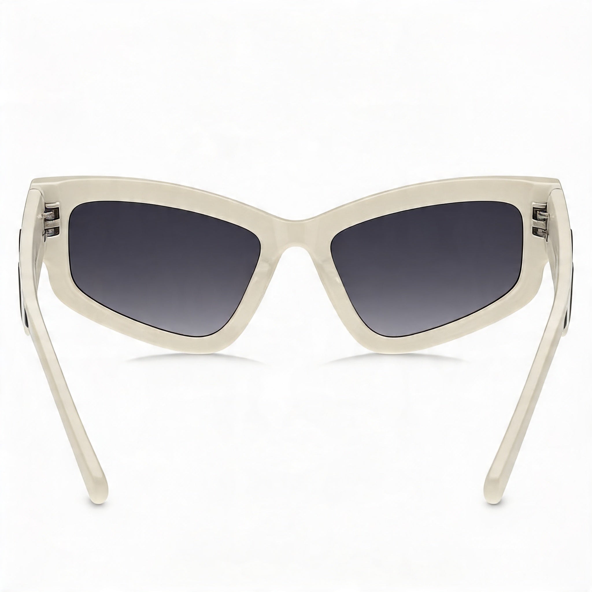 Marc Jacobs Casual Men’s Polyamide Frame Sunglasses Beige Black with Dark Grey Shaded Polycarbonate Non-Polarized Lenses 55mm, Photo 3