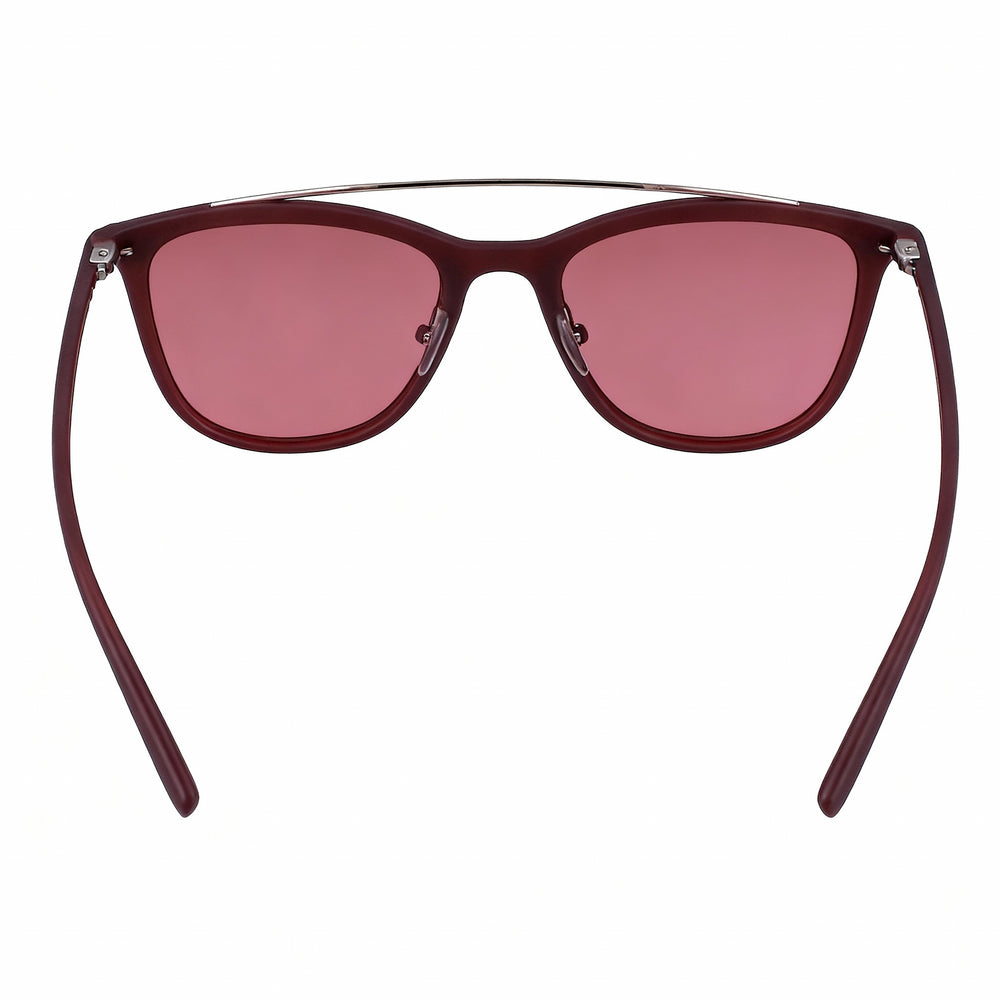 DKNY Dk506s Women's Oxblood Metal Frame Sunglasses, Red Lenses, 100% UV Protection, 51-14-140