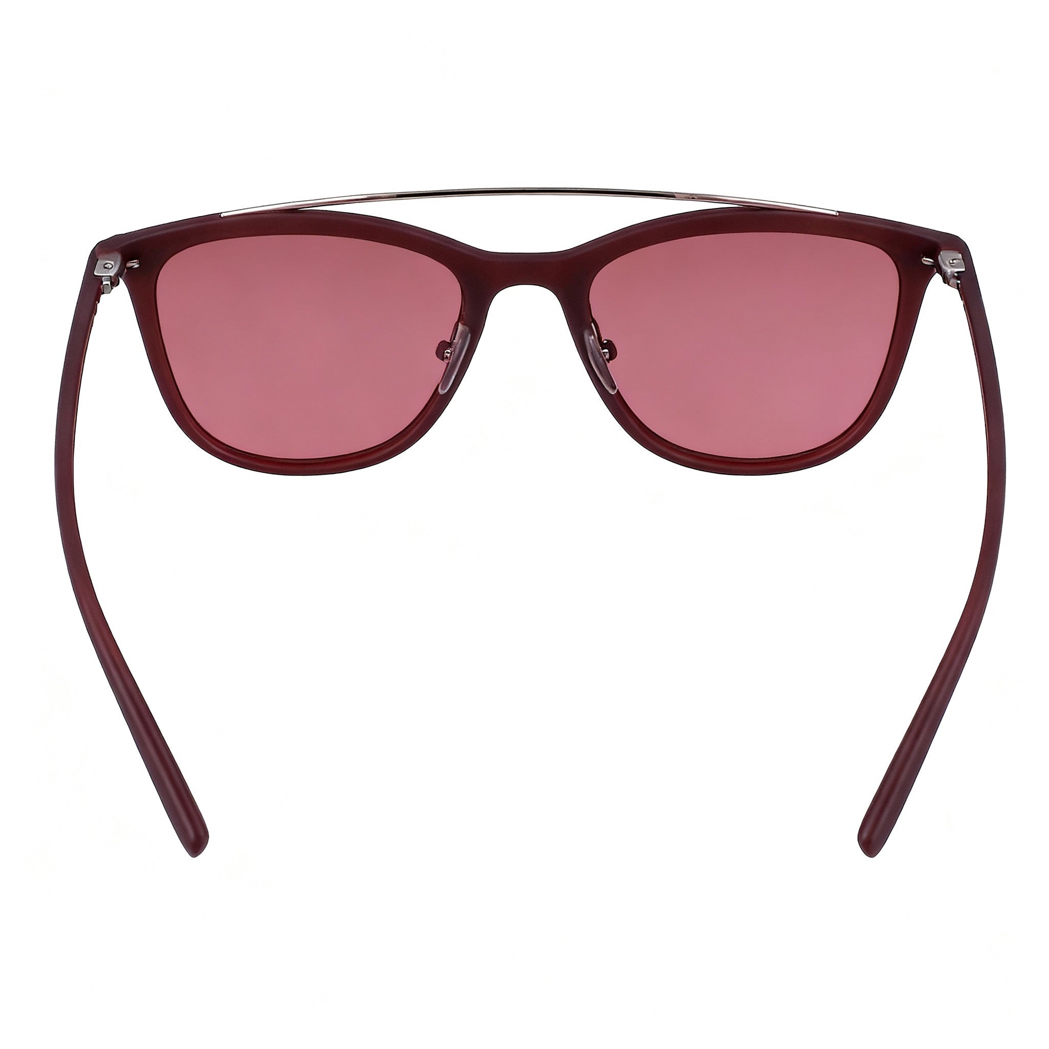 DKNY Dk506s Women's Oxblood Metal Frame Sunglasses, Red Lenses, 100% UV Protection, 51-14-140, Photo 3