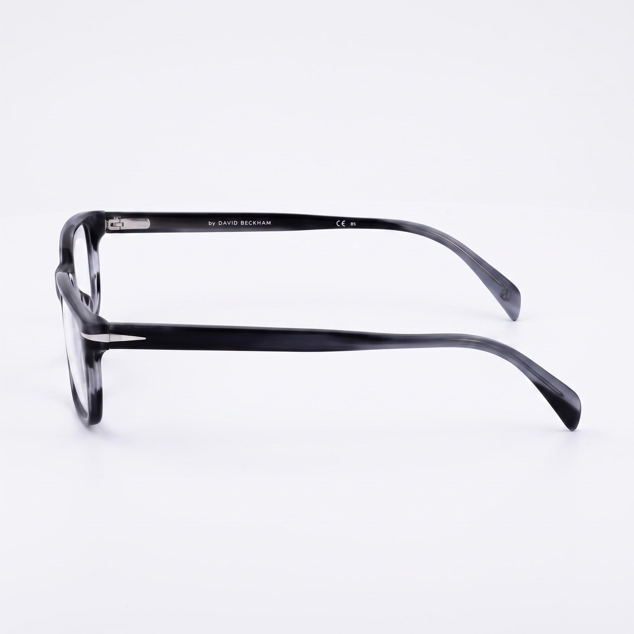 David Beckham Db 1065 Modern Style Unisex Grey Horn Acetate Frame Polycarbonate Lens Sunglasses 56mm, Photo 3