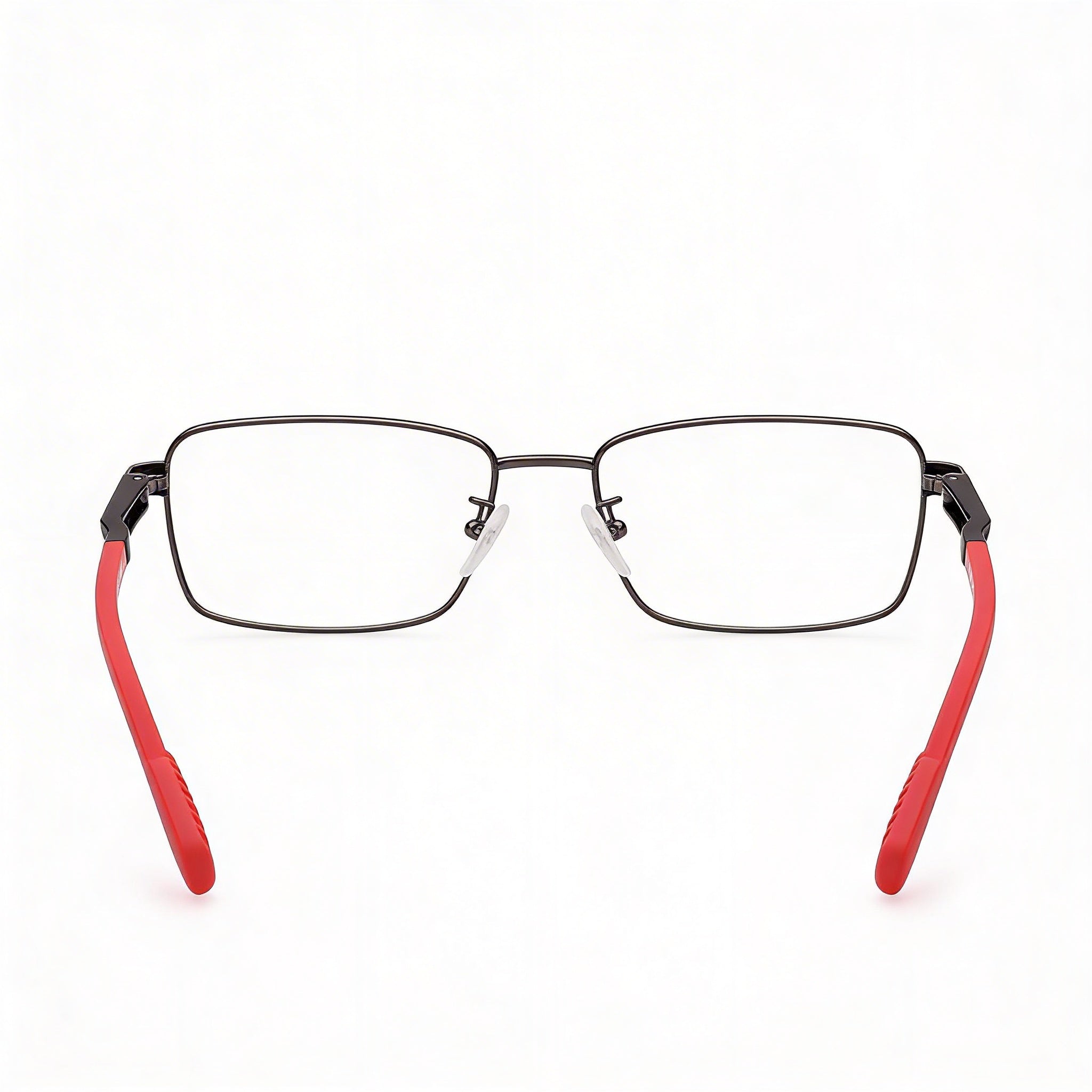 Gafas Adidas Sp5025 para hombre, montura metálica en color plomo mate, lentes de policarbonato transparentes 55-17-140, Photo 3