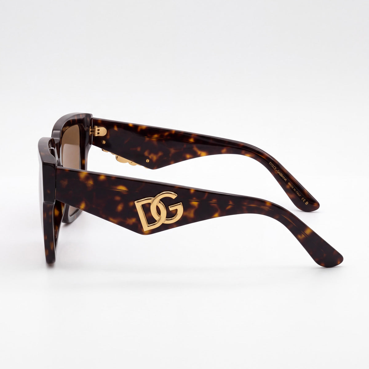 Dolce & Gabbana 4436 55 502/73 Women's Multi-Coloured Plastic Frame Sunglasses, UV Protected, Bridge 17mm, Temple 145mm, Photo 3