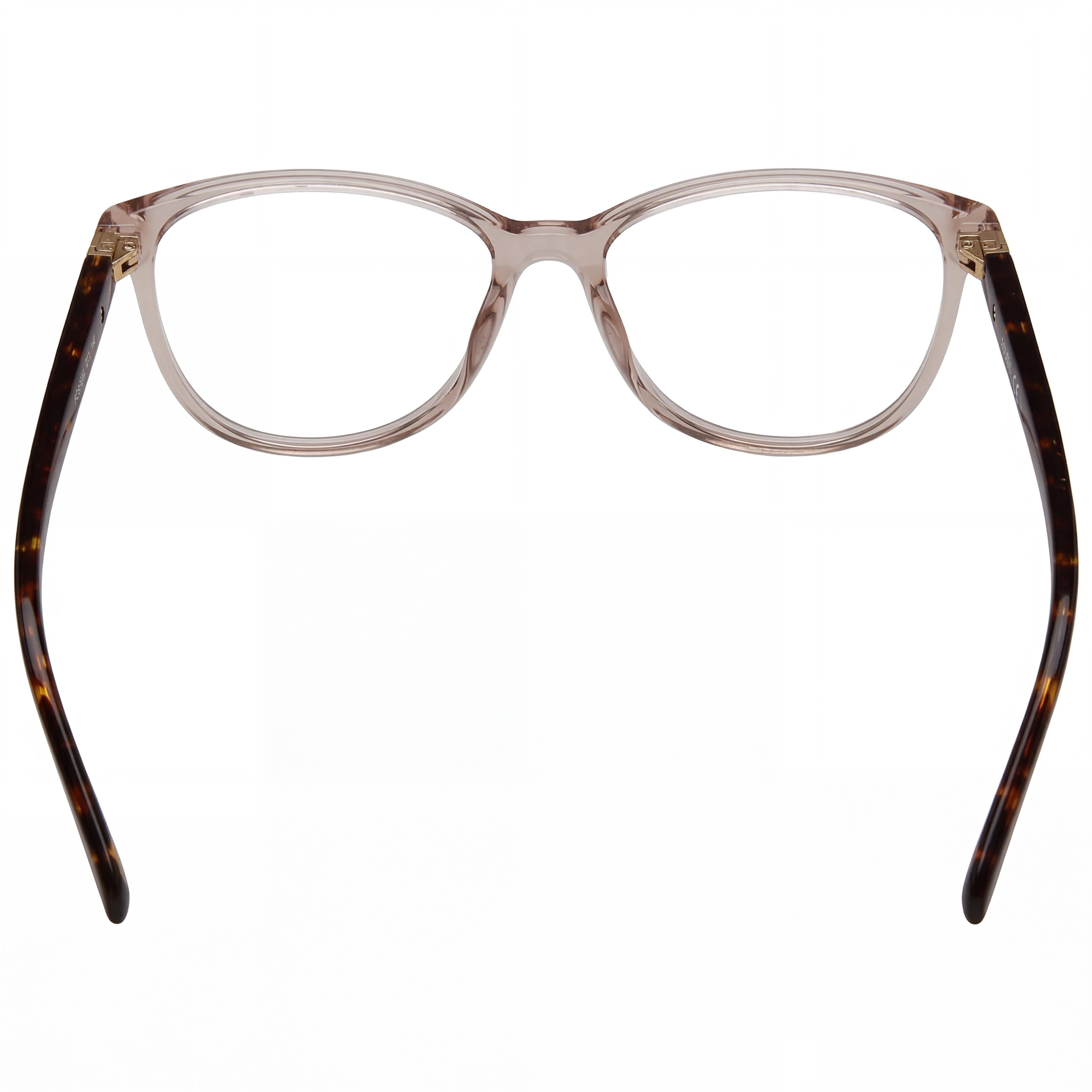 Gafas Fossil Fos 7050 para mujer de poliamida color beige cristal, lente de 54 mm, puente de 15 mm, patilla de 140 mm, Photo 3