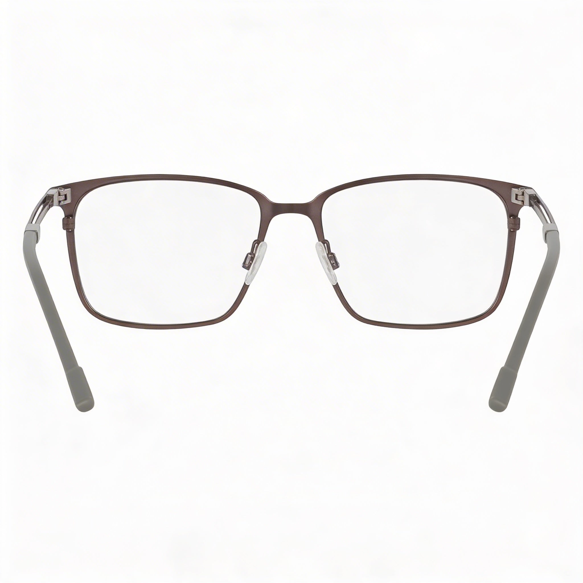 Flexon E1159 Men's Acetate Eyeglasses with Matte Dark Gunmetal Frame, Lens 54mm Bridge 18mm Temple 145mm, Photo 4