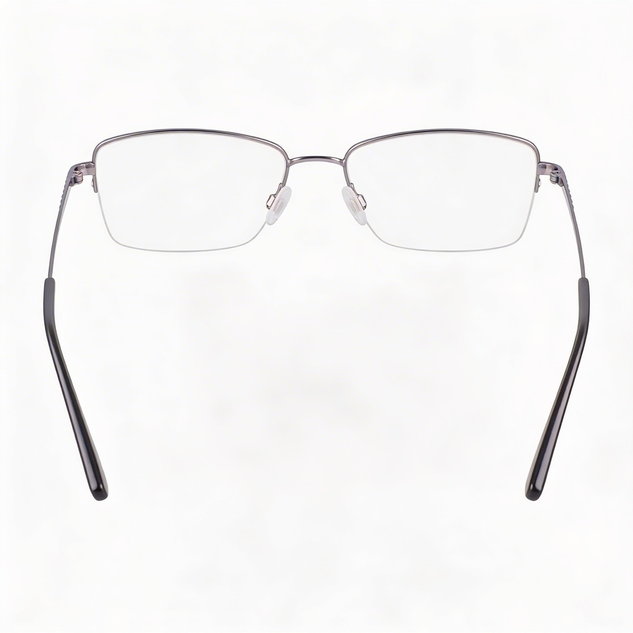 Gafas Flexon Classic, con montura metálica en color gris plomo satinado, diseño unisex, 54 mm de ancho de lente, Photo 3