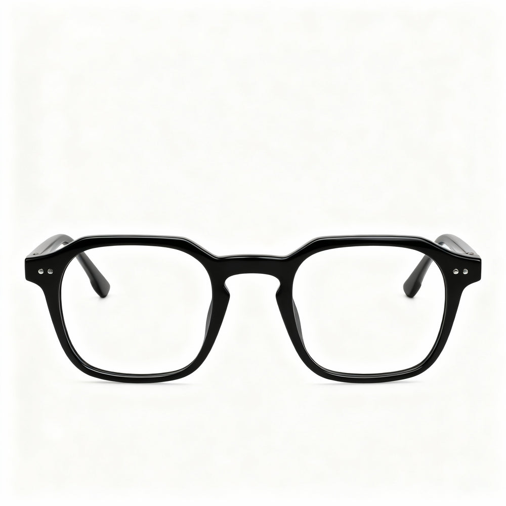 Gafas de sol MCALLISTER Mc4535 para hombre, de metal negro, con montura completa, polarizadas, de policarbonato y lentes transparentes, 48-21-140