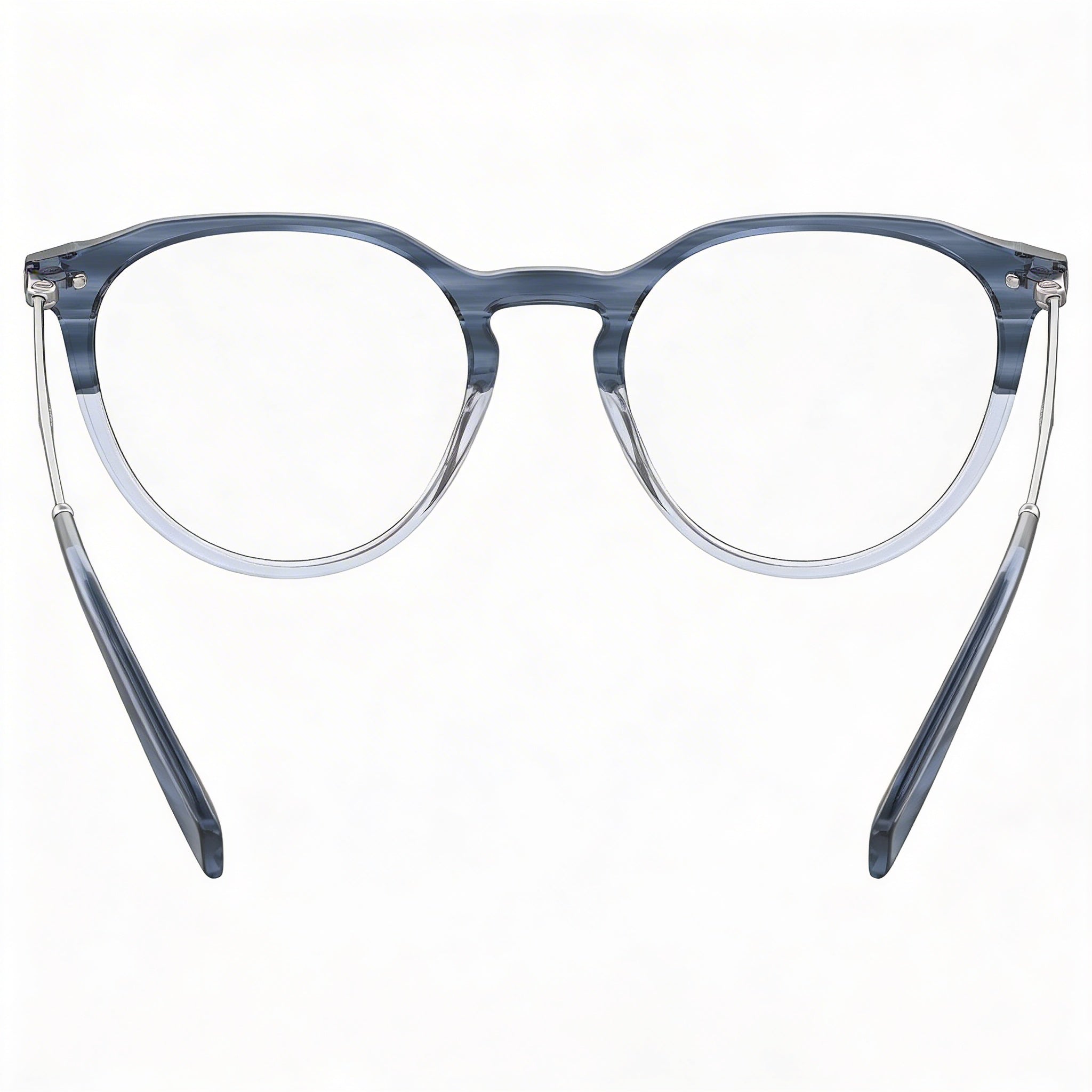 Levi's LV 5022 Women's Plastic Non Eyeglasses Blue Horn Demo Lens 51mm, Photo 3