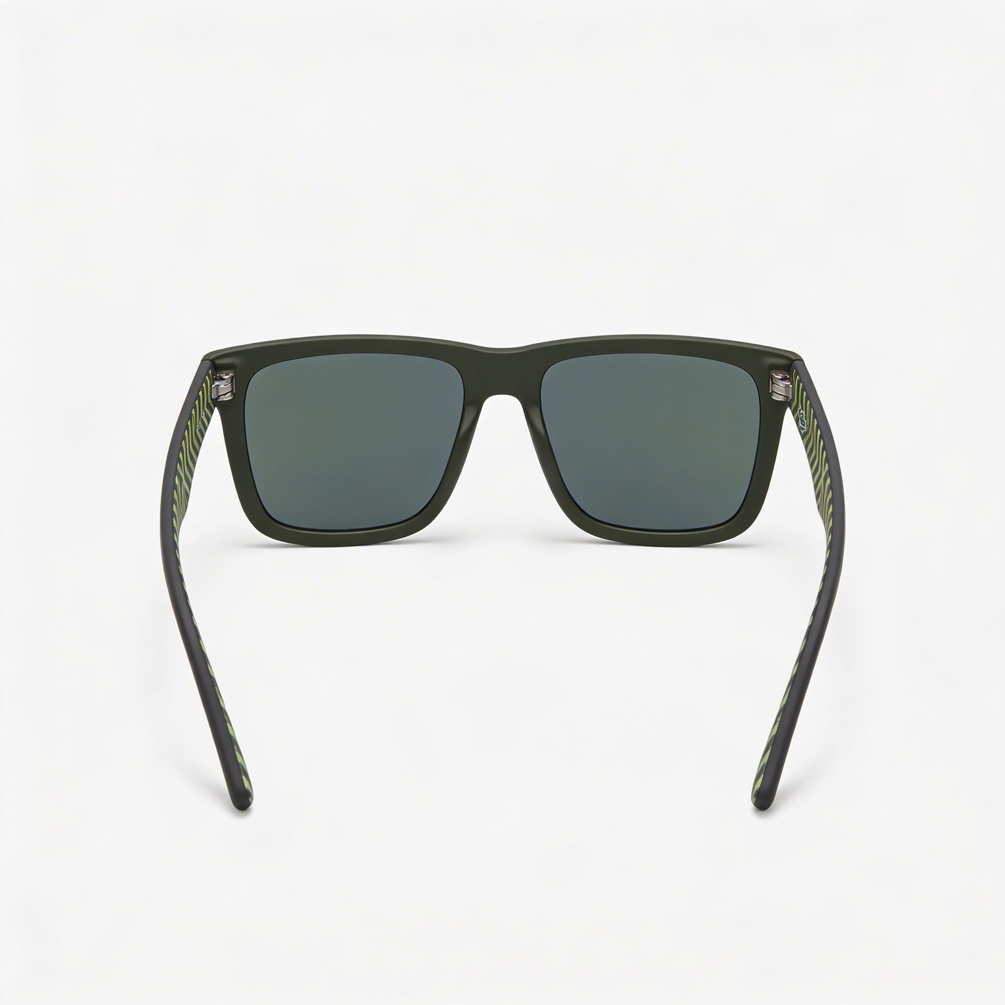 Lacoste L750s Men's Sunglasses with Matte Army Green Plastic Frame & Grey Non-Polarized UV Lenses, 54mm, Photo 4