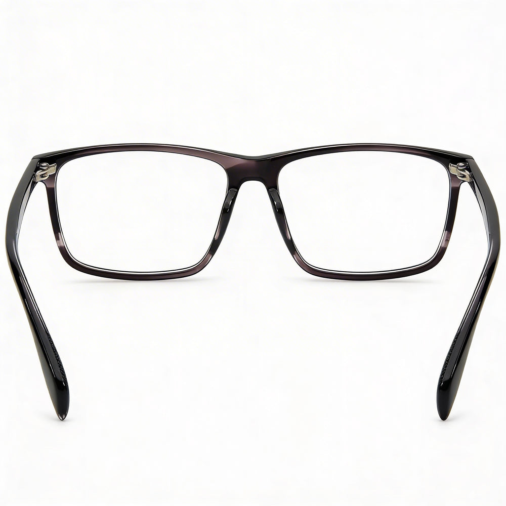 David Beckham Contemporary Unisex Titanium Frame Polycarbonate Lenses Grey Horn Eyewear 56