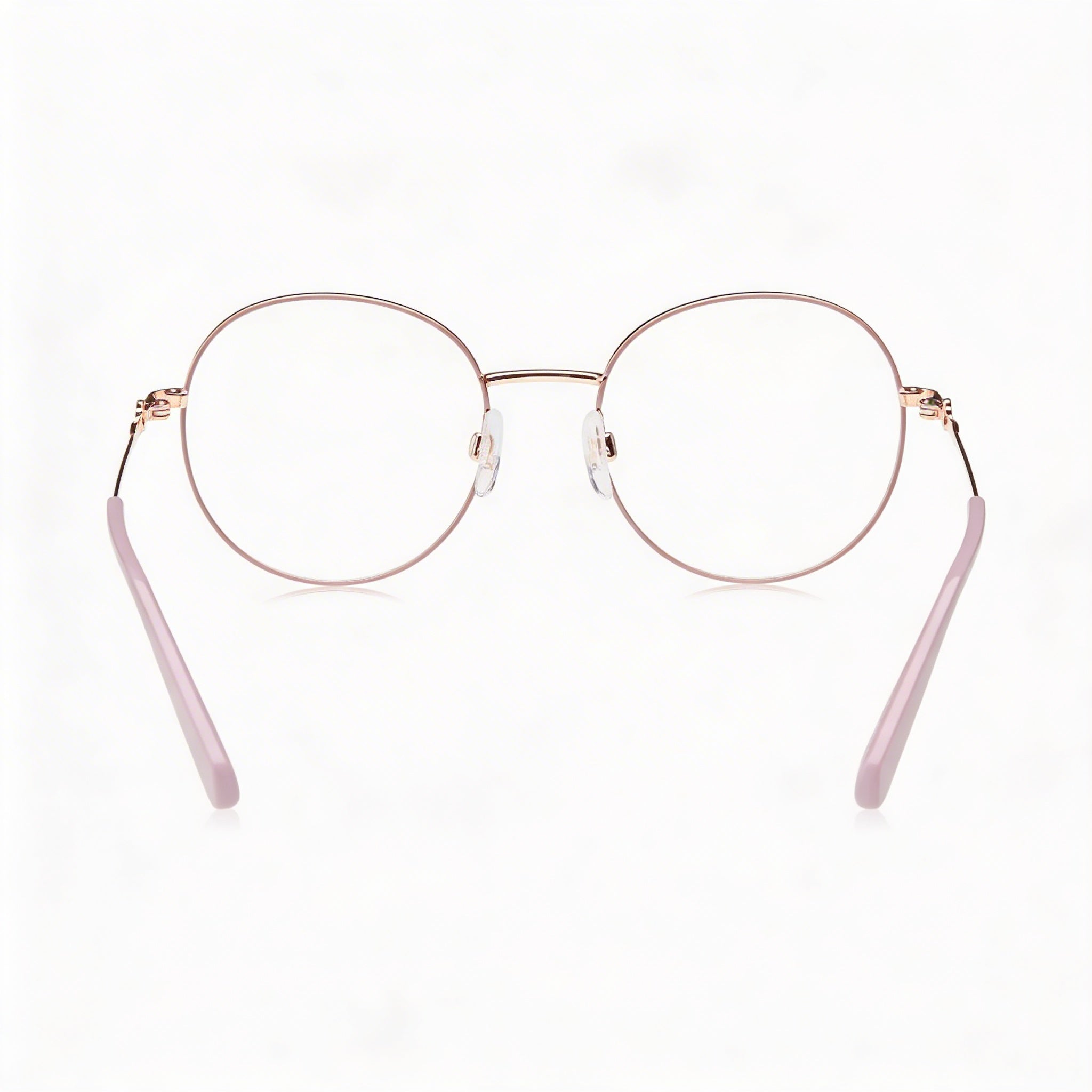 Gafas de sol Love Moschino unisex modernas con montura metálica y lentes no polarizadas color nude cobrizo 51mm, Photo 2