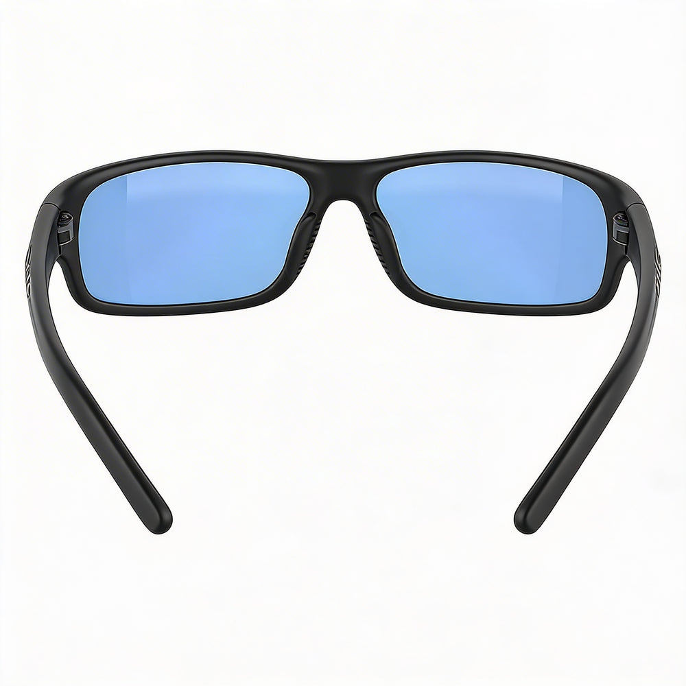 Bollé Anaconda Unisex Multicoloured Composite Frame Sky Blue Polarized UV Protection Lenses Sunglasses 65mm