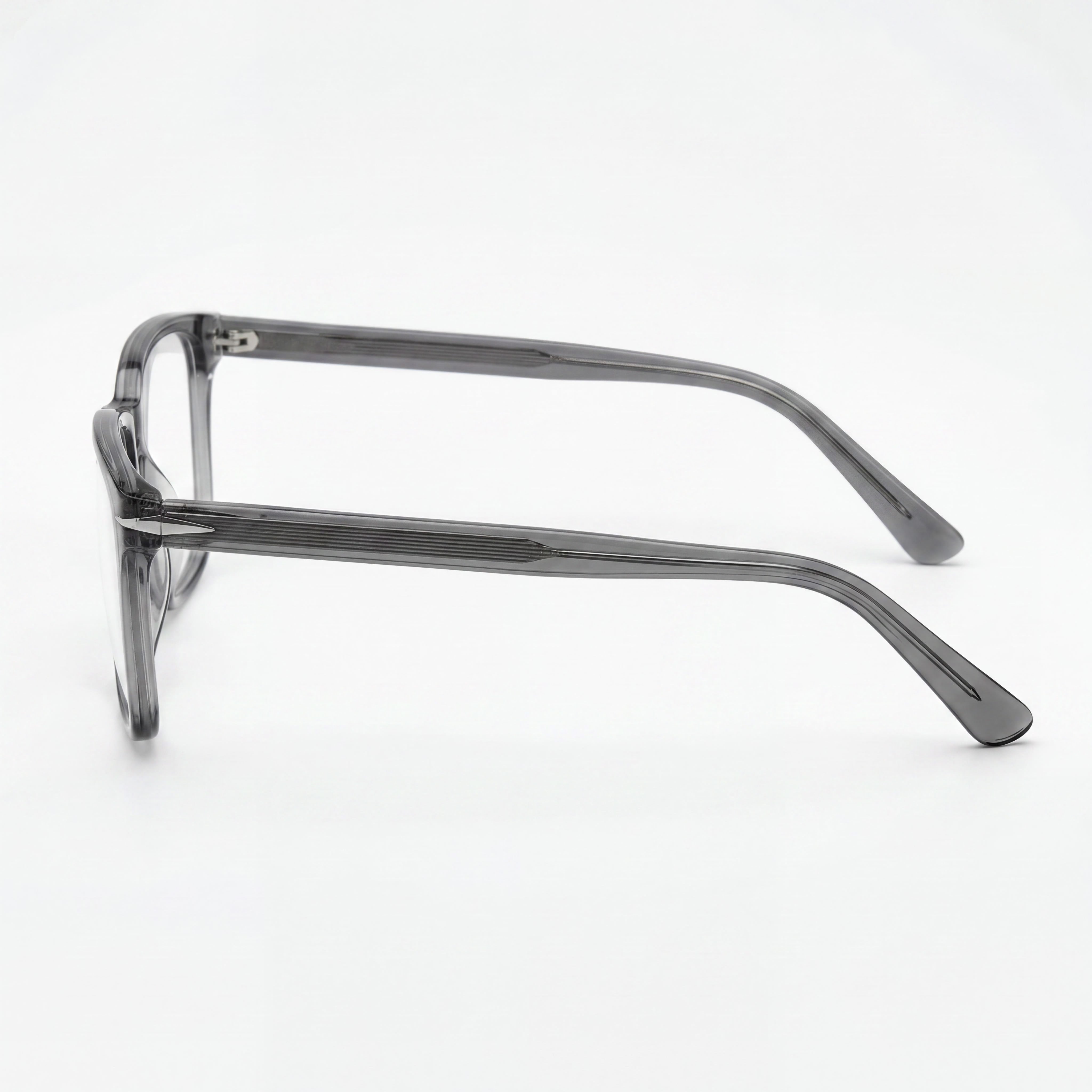 David Beckham Db 1063 Men's Eyewear Frames with Grey Plastic Construction and Polycarbonate Lenses, 55mm Lens Width, Photo 2