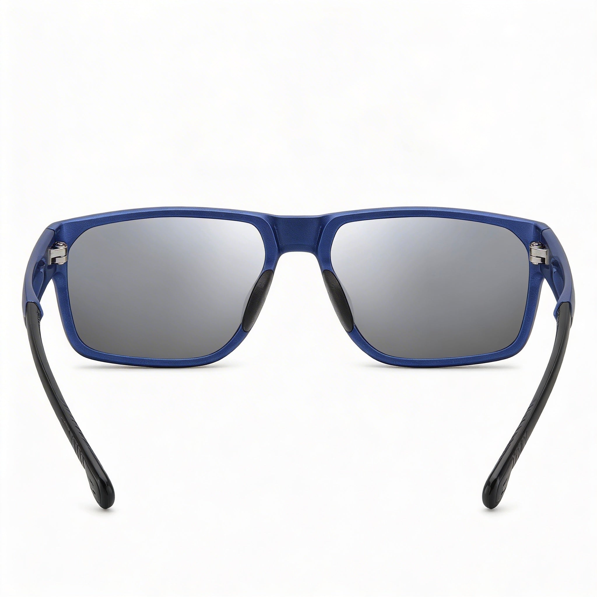 Carrera Ducati Gafas de sol de poliamida elegante para hombre en azul y gris metalizado, lentes metalizadas azules, protección UV 59 mm, Photo 3