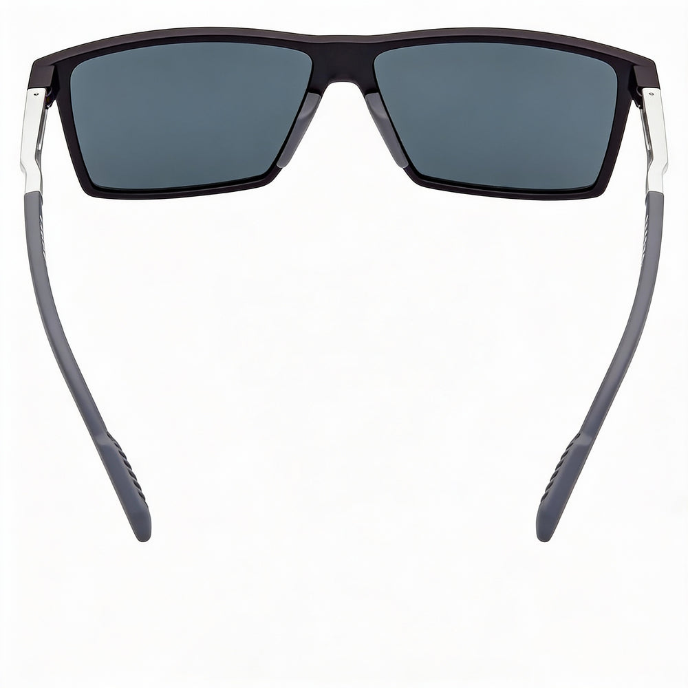 Adidas Comtemporary Men's Sport Sunglasses with Matte Black Frame, Polycarbonate Lenses, Temple Length 135mm