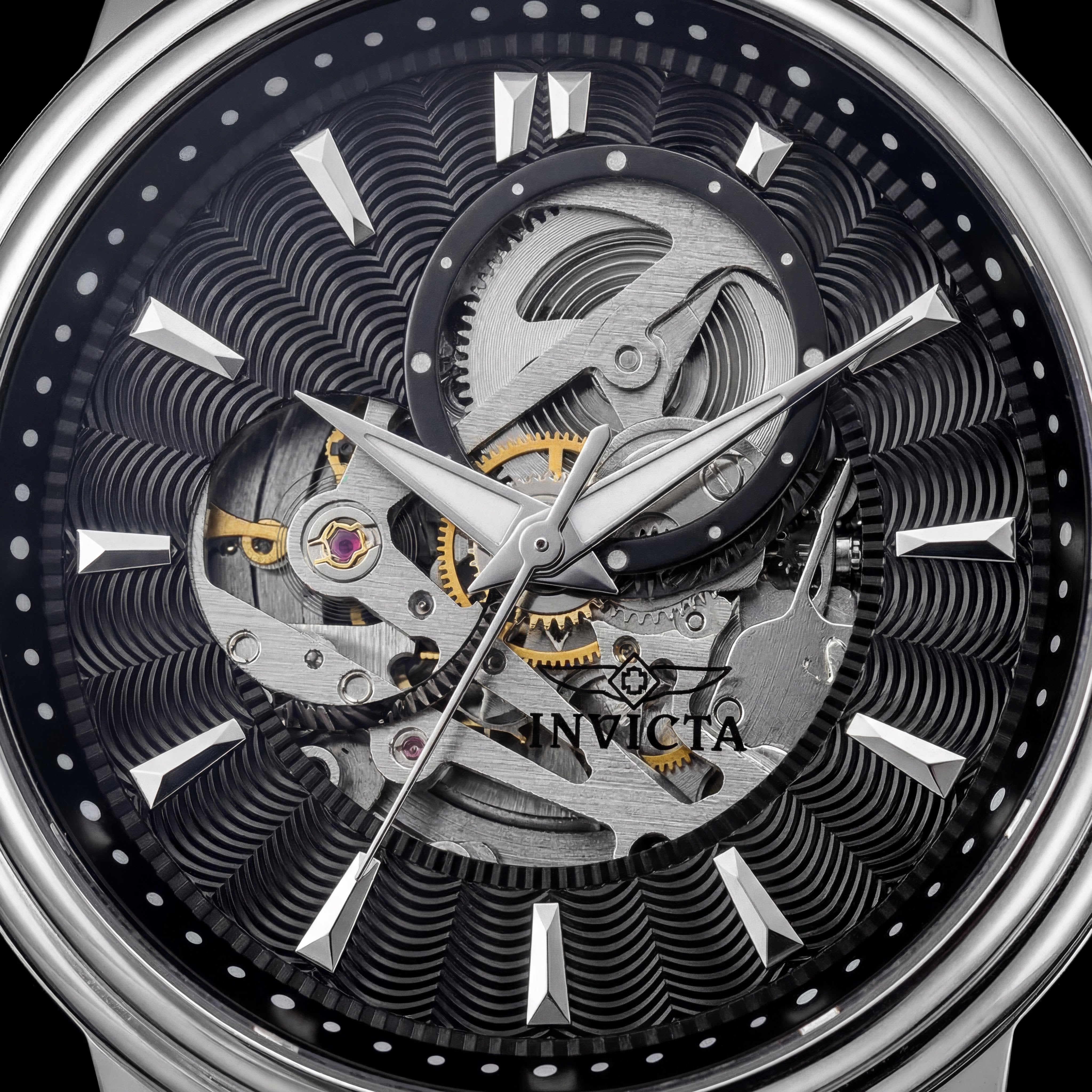 Reloj automático Invicta Vintage Skeleton 22577 para hombre, 45 mm, Photo 2