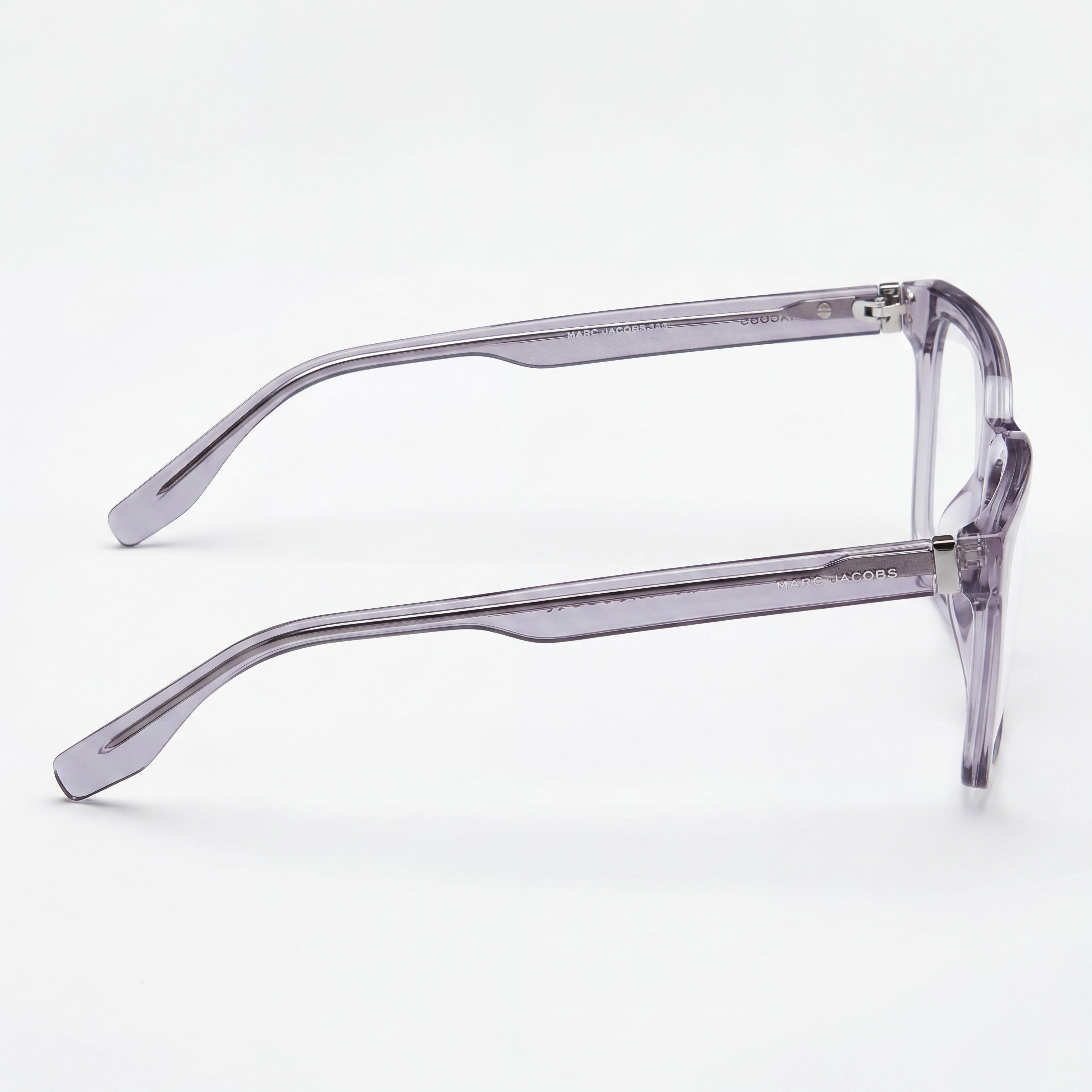 Marc Jacobs Marc 643 Unisex Polarized Plastic Sunglasses with Grey Frame and Clear Lenses, 55mm, Photo 2