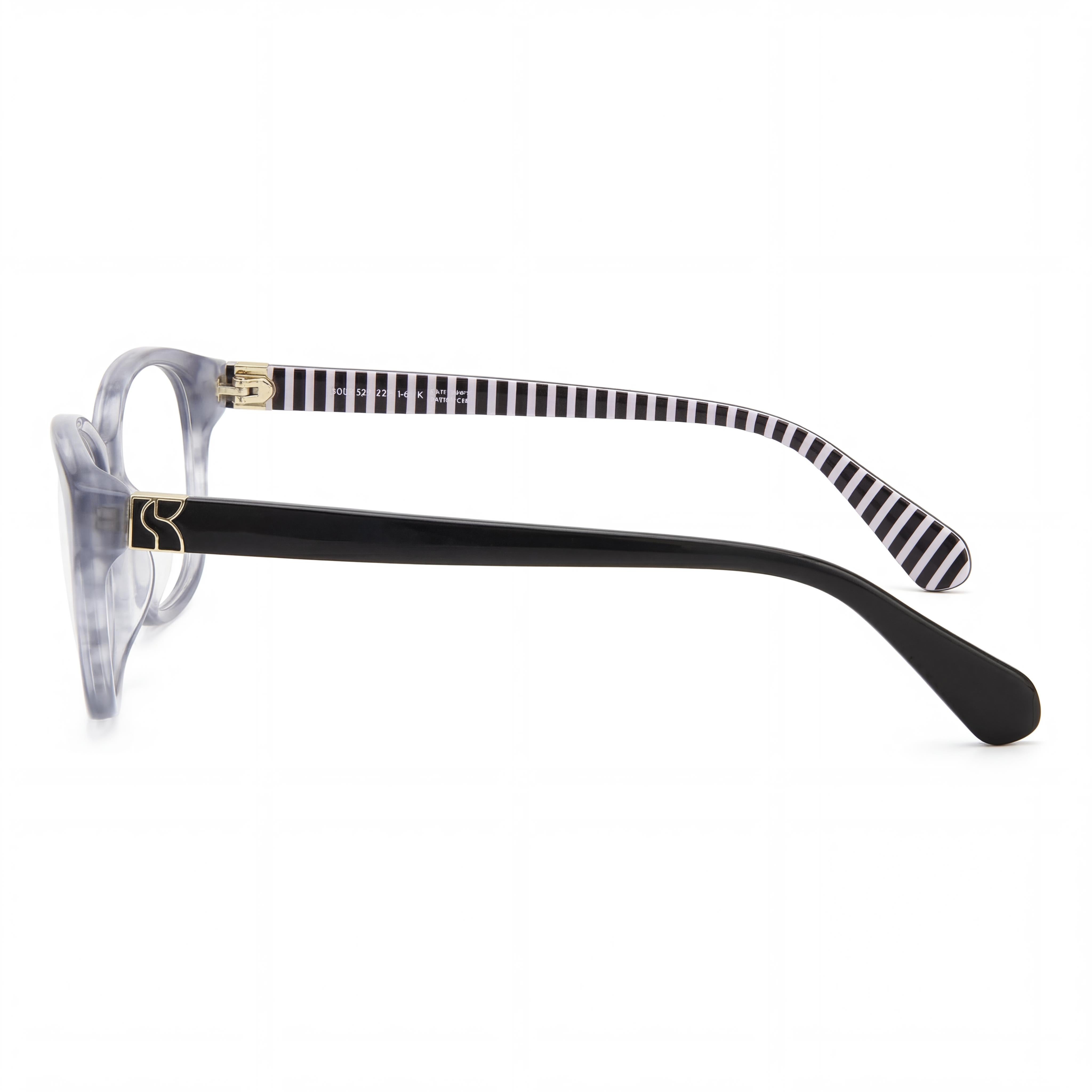 kate spade new york Conceta/Fj Women's Horn Grey Plastic Frame Non-Polarized Multicolor Lens Sunglasses 53mm, Photo 2