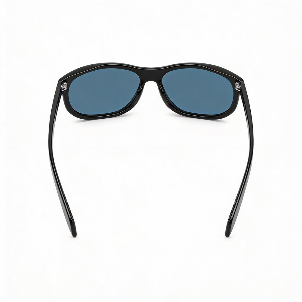 David Beckham Db 7117/S Men's Black Stainless Steel Frame Blue Non-Polarized UV Protection Sunglasses 64mm