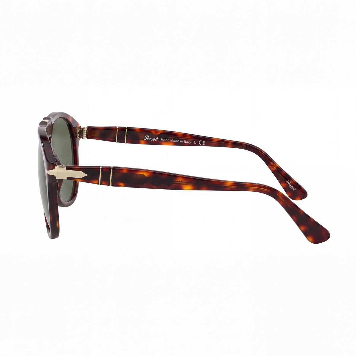 Persol PO0649 Unisex Havana Acetate Crystal Green Polycarbonate UV Protection Anti-Reflective 52mm, Photo 3