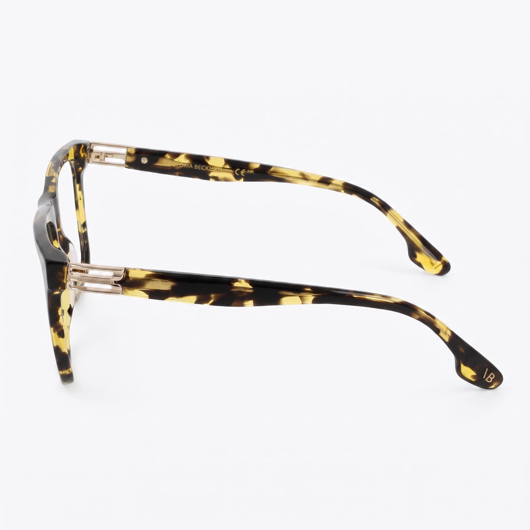 Montura Óptica Victoria Beckham Vb2679 para Mujer, Habana, Negro y Amarillo, con Lentes Demo Transparentes, Lista para Prescripción, 53 mm, Photo 2