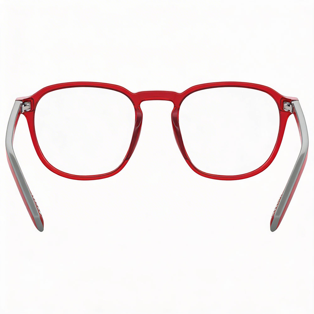 Gafas graduadas Levi's Lv 1024 para mujer, de plástico, color rojo, con lentes de 50 mm, puente de 20 mm y patillas de 145 mm.