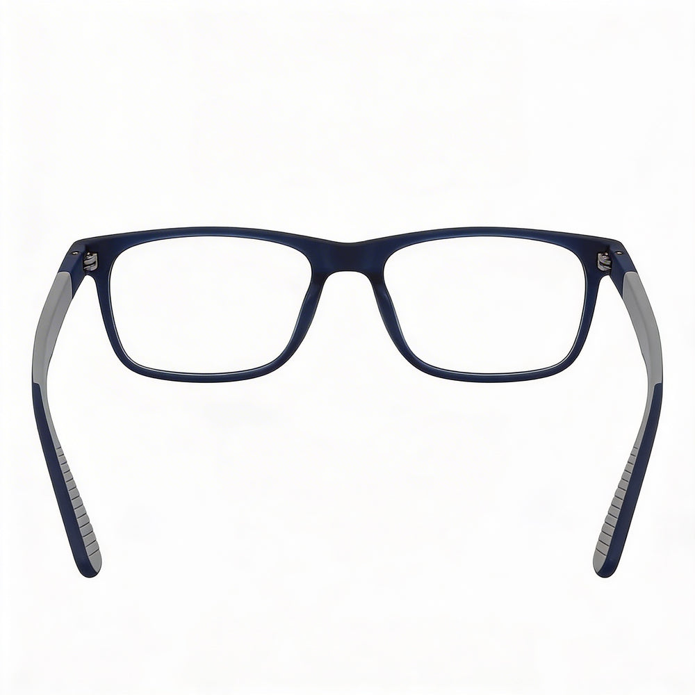 Calvin Klein CK20535 Men's Plastic Square Non- Eyeglasses Matte Crystal Navy 52mm