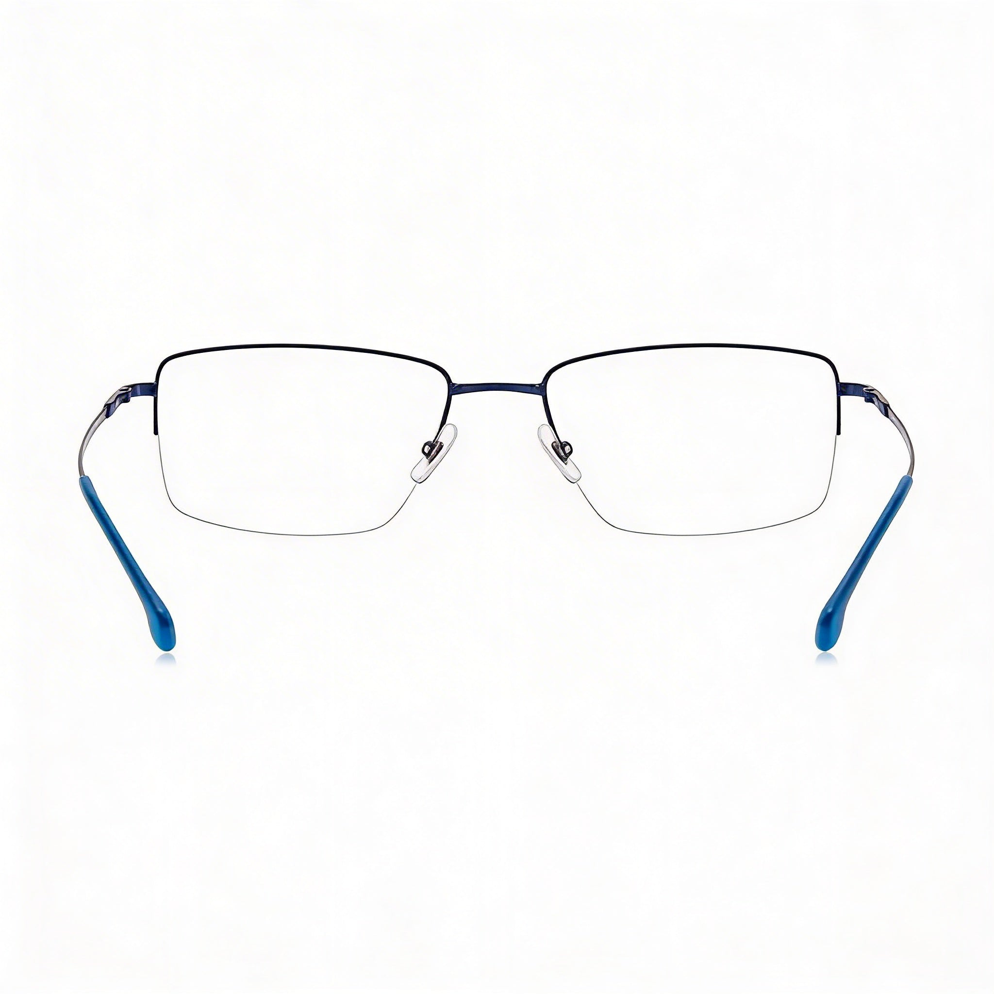 Gafas de sol polarizadas unisex Carrera 8895 con marco de metal azul mate y ancho de lente de 55 mm, Photo 3