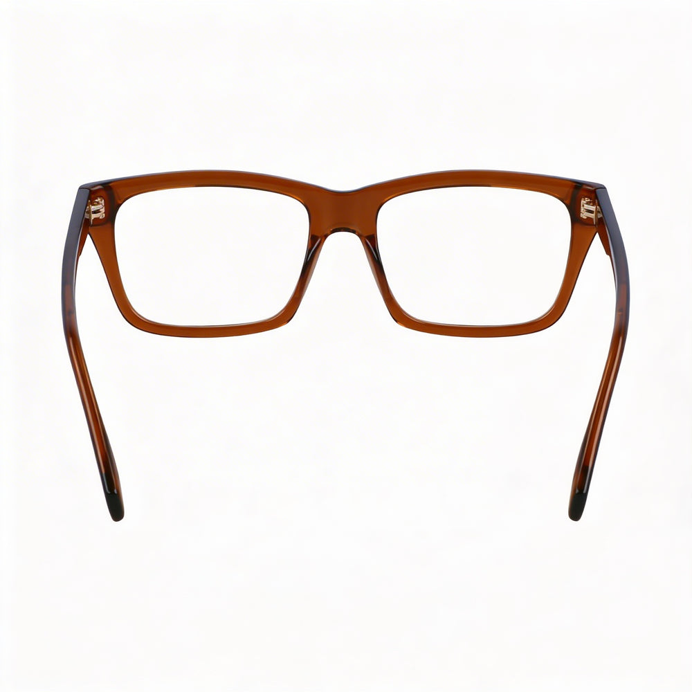 Gafas de sol unisex KARL LAGERFELD Modern KL6138, montura marrón inyectada con lentes marrones, 53 mm