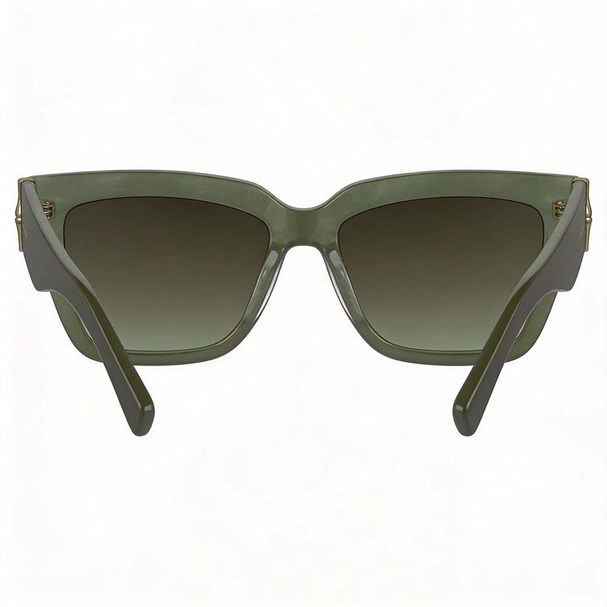 Gafas de sol Longchamp LO745S casuales para mujer, de acetato multicolor con lentes salvia y protección UV, 53 mm, Photo 4