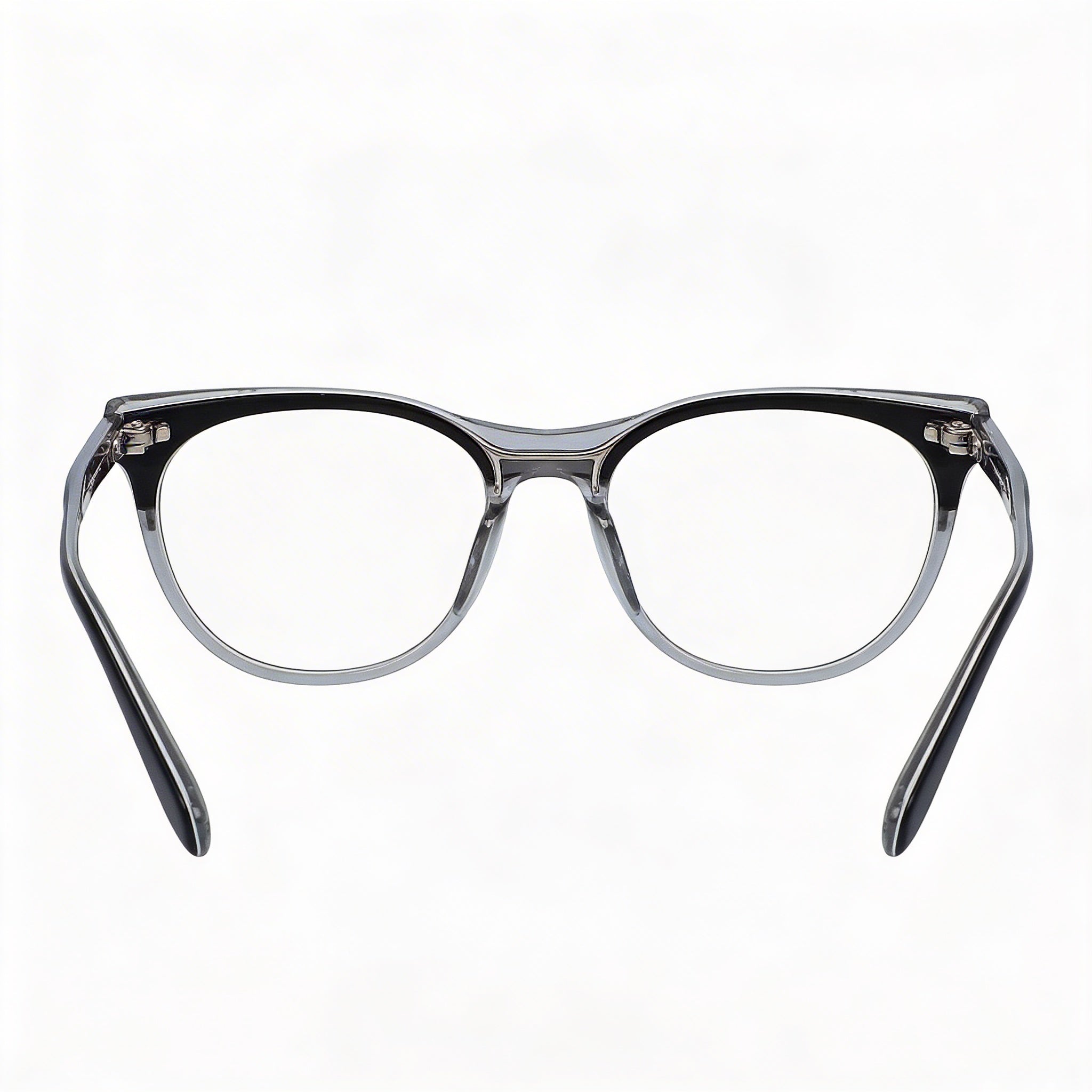 Calvin Klein Ckj19107 Women's Black Crystal Smoke Acetate Frame Polycarbonate Lenses Eyewear 52mm, Photo 3