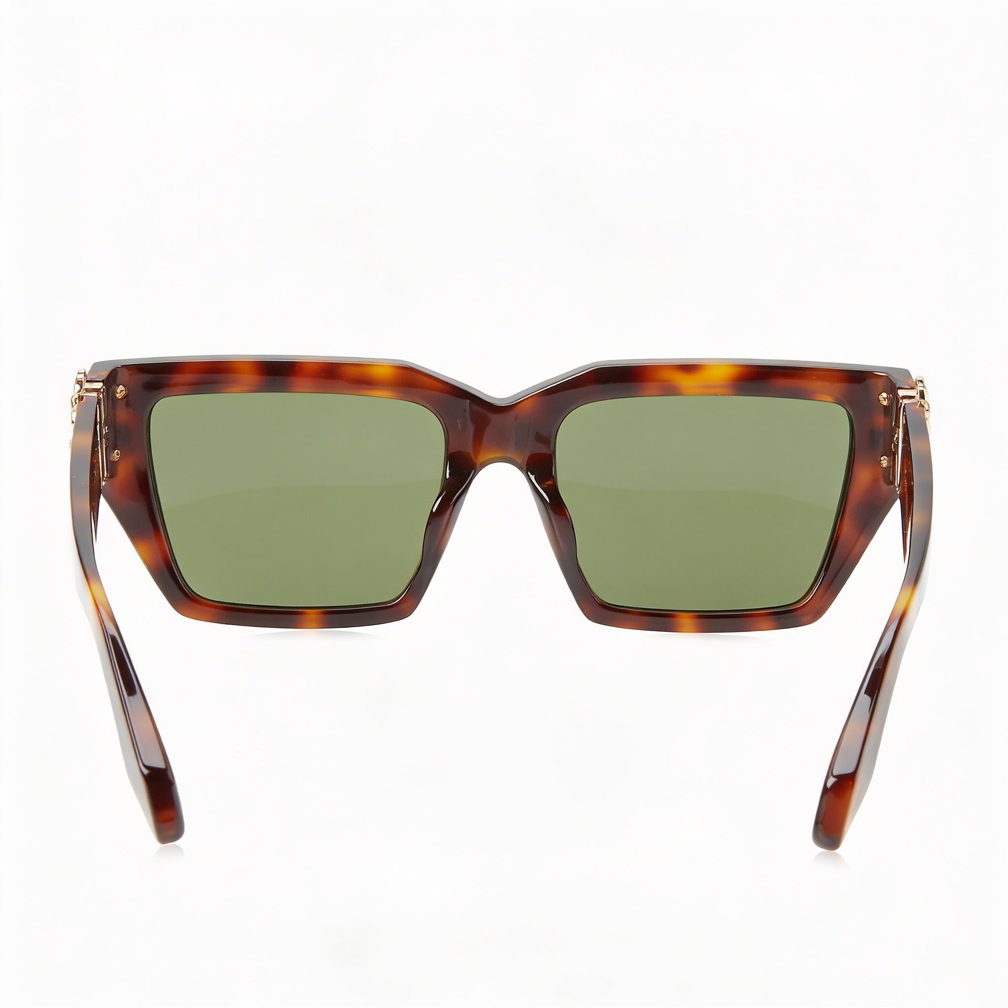Gafas de sol Just Cavalli Modern para mujer, con montura negra brillante de acetato y protección UV degradada, lentes Bianco Neve Lucido de 55 mm, Photo 3