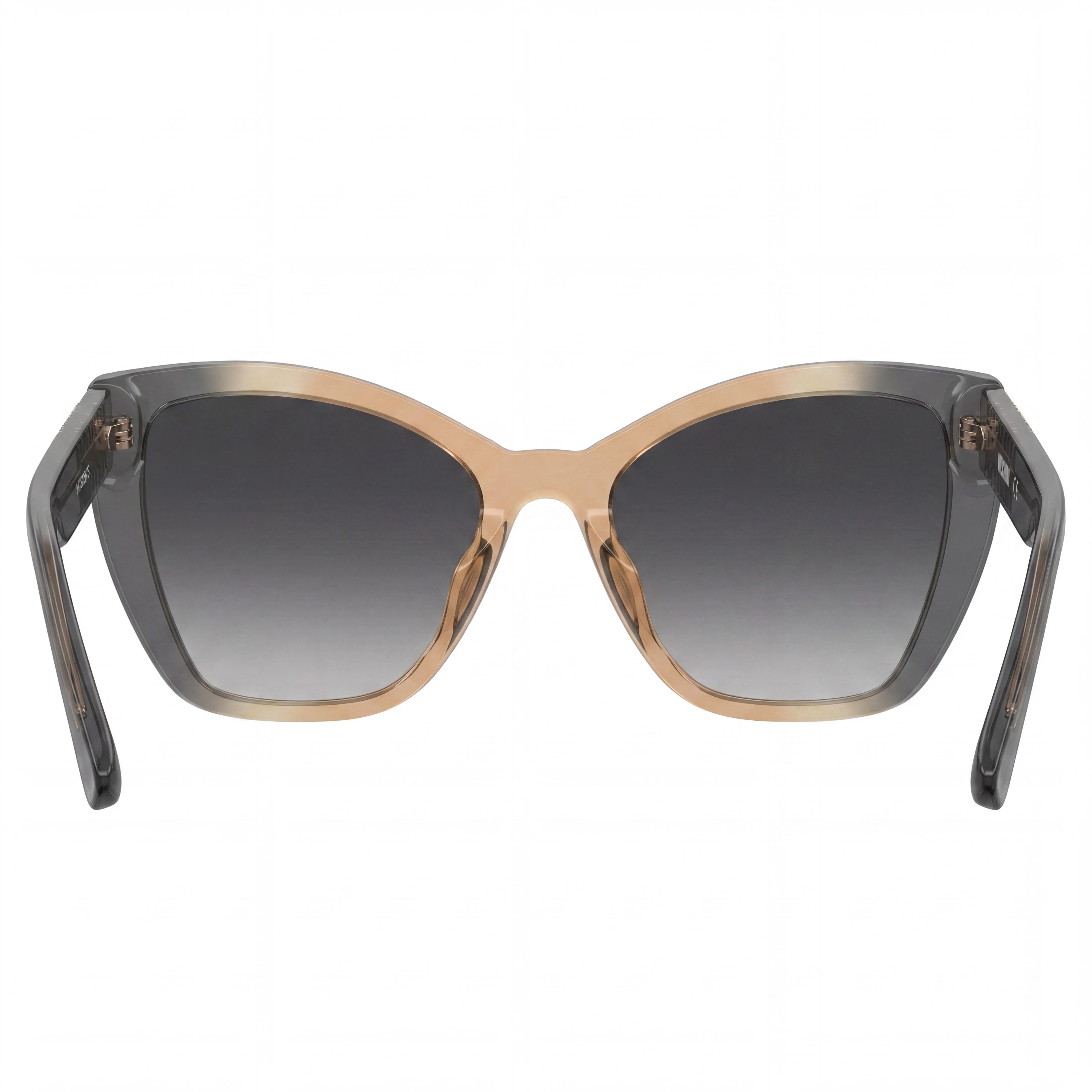 Moschino Men's MOS155/S Acetate Grey Ochre Dark Grey Shaded UV Protected Sunglasses 55-18-140, Photo 3