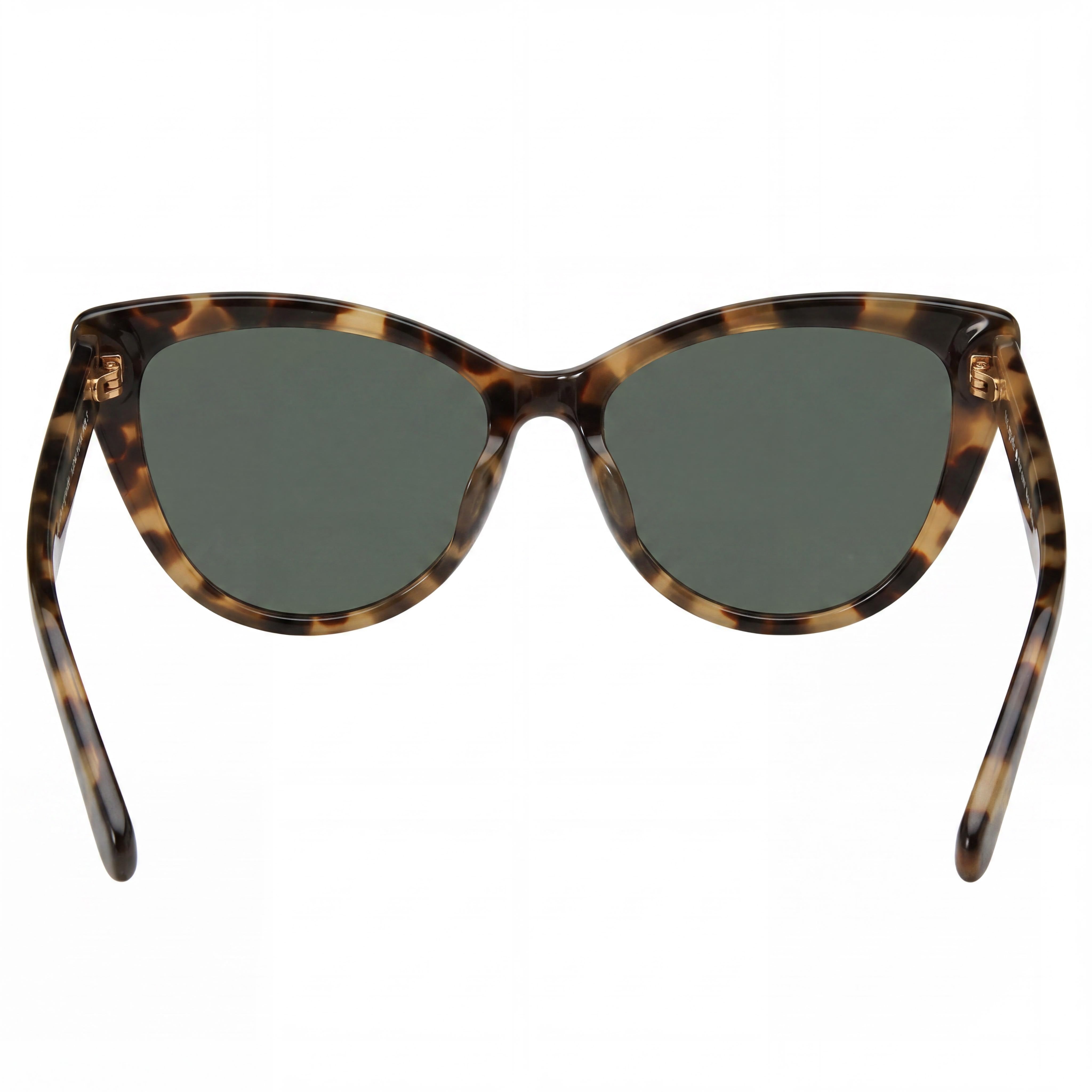 kate spade new york Karina/S Women's UV Protection Plastic Sunglasses, Dark Havana Green Frame, Havana Lens, 56mm, Photo 4