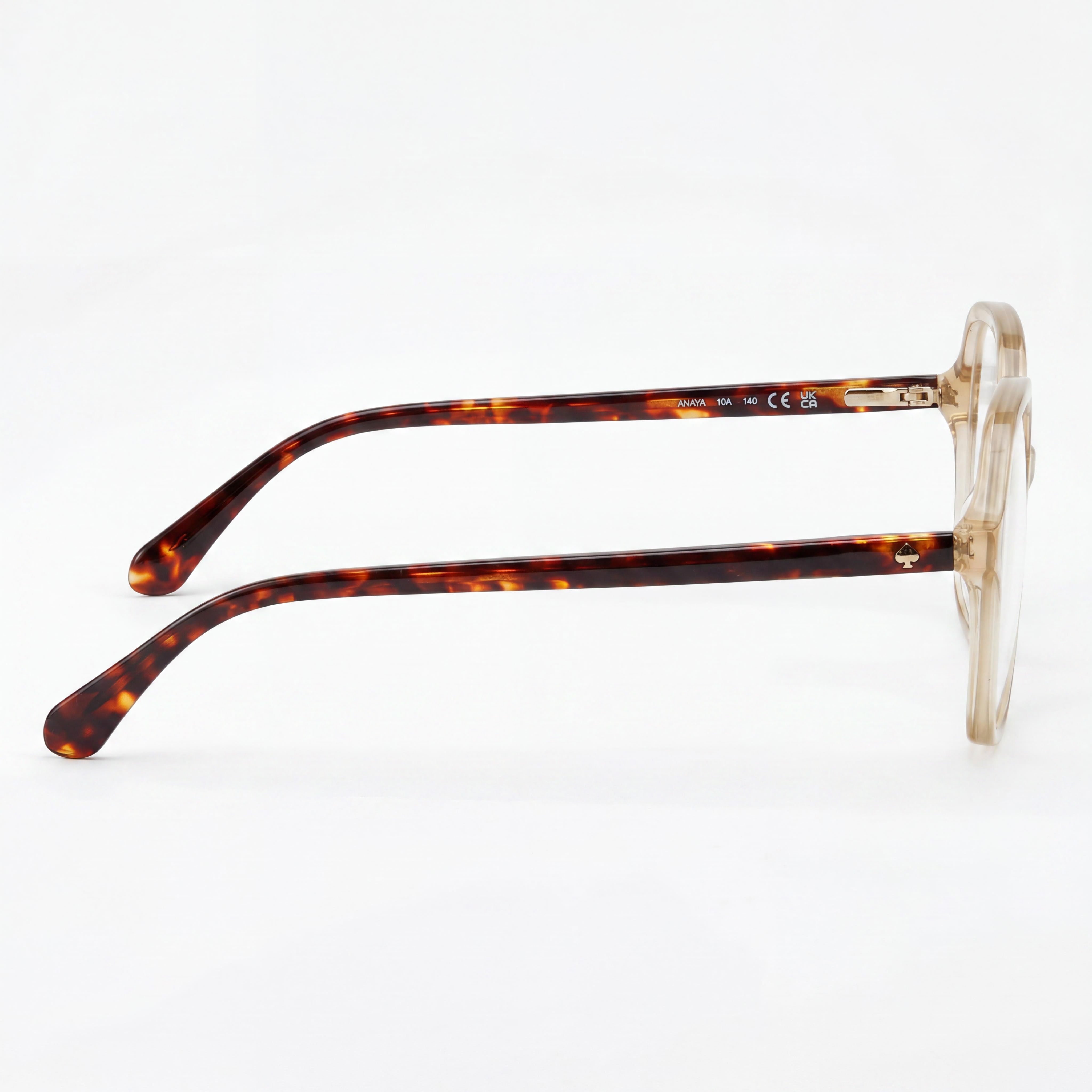 kate spade new york Casual Women's Beige Acetate Eyeglasses 53mm, Photo 2