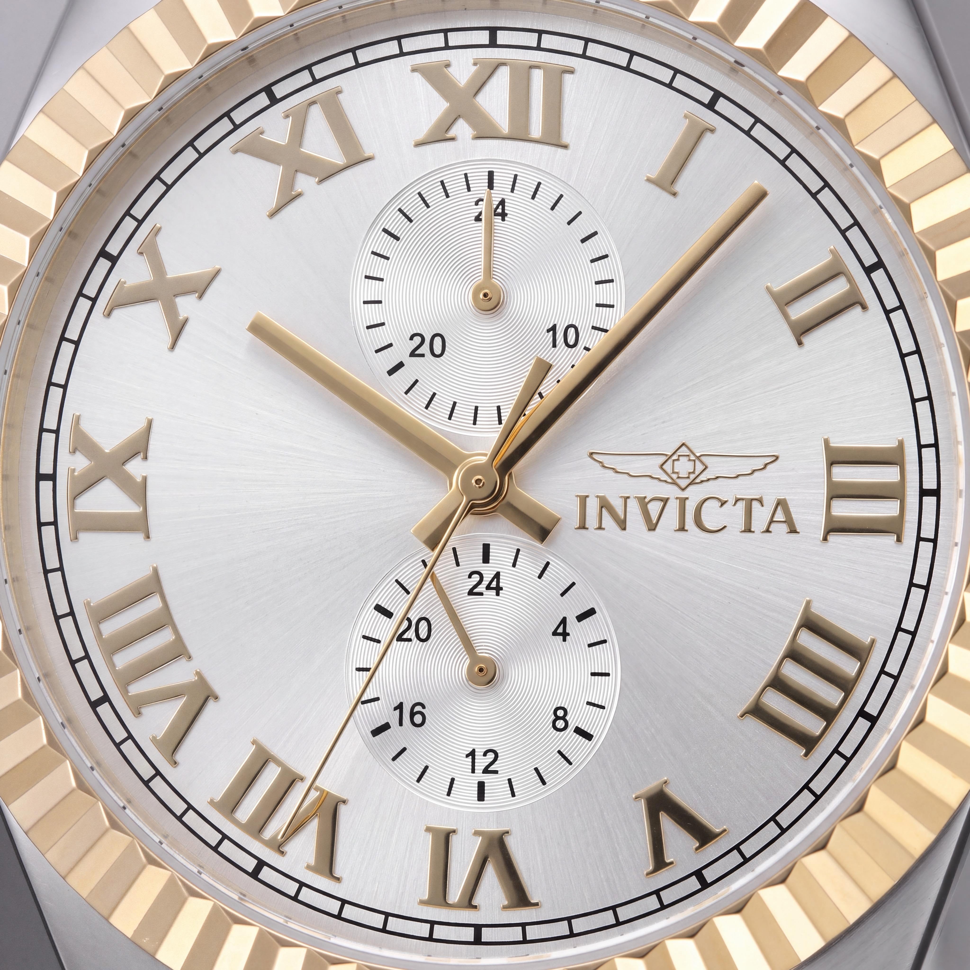 Invicta Specialty 47426 Unisex Silver Stainless Steel Chronograph Quartz Bracelet Watch 43mm, Photo 2