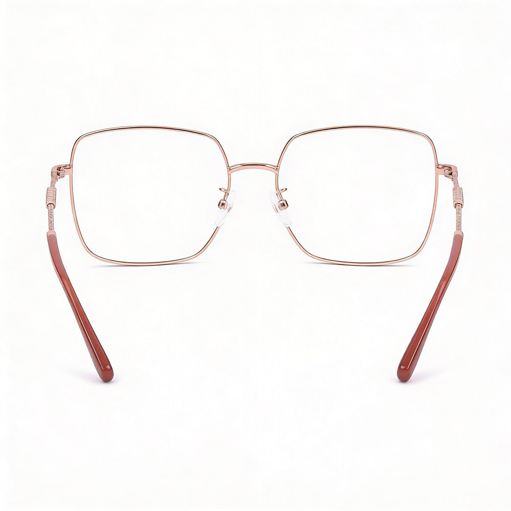 Moschino Mos615/g Women's Modern Style Eyewear with Gold Copper Alloy Steel Frame and Polycarbonate Lenses 56mm