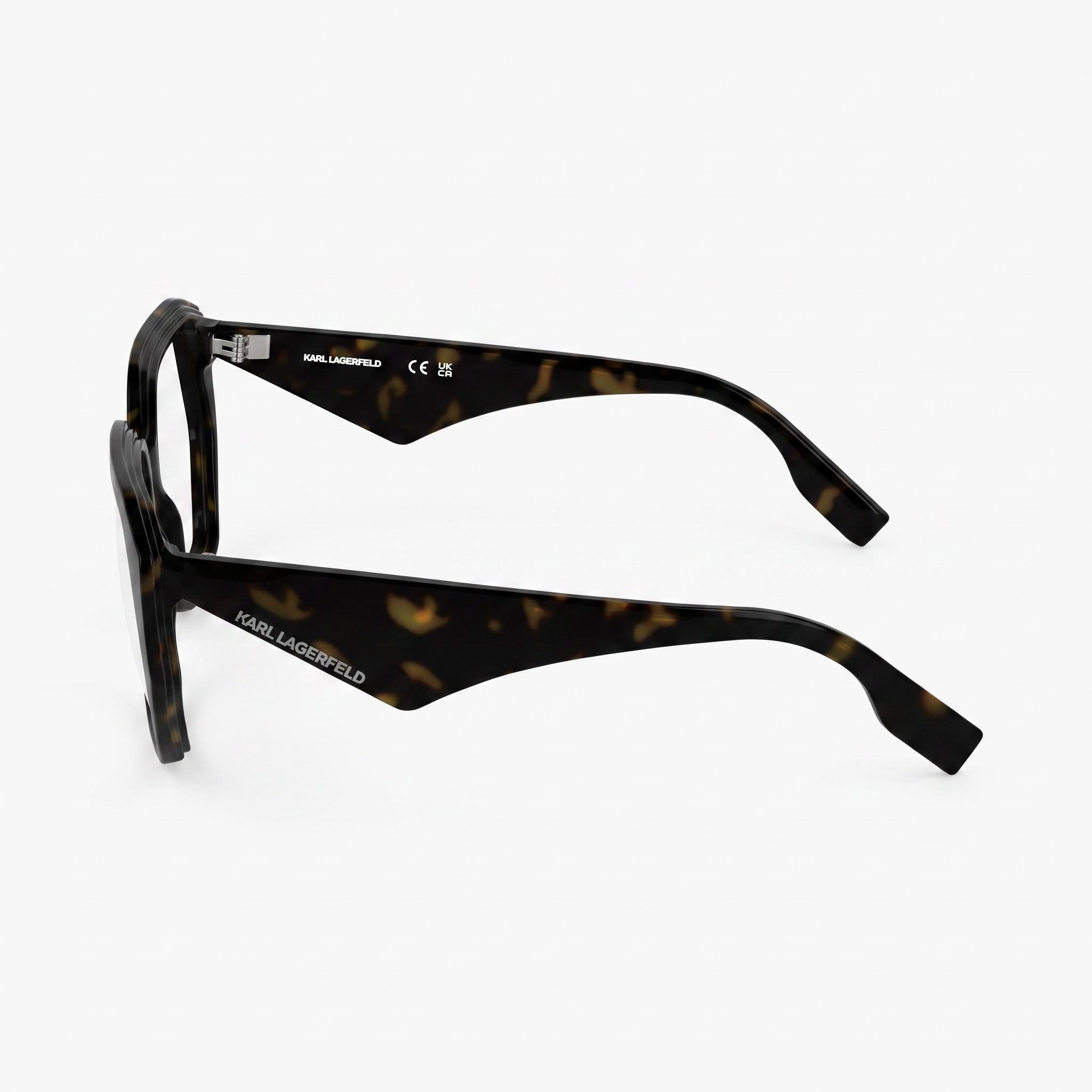 Gafas KARL LAGERFELD Kl6213 para mujer con montura de acetato carey, lentes de 54 mm, puente de 16 mm y patillas de 140 mm, Photo 3