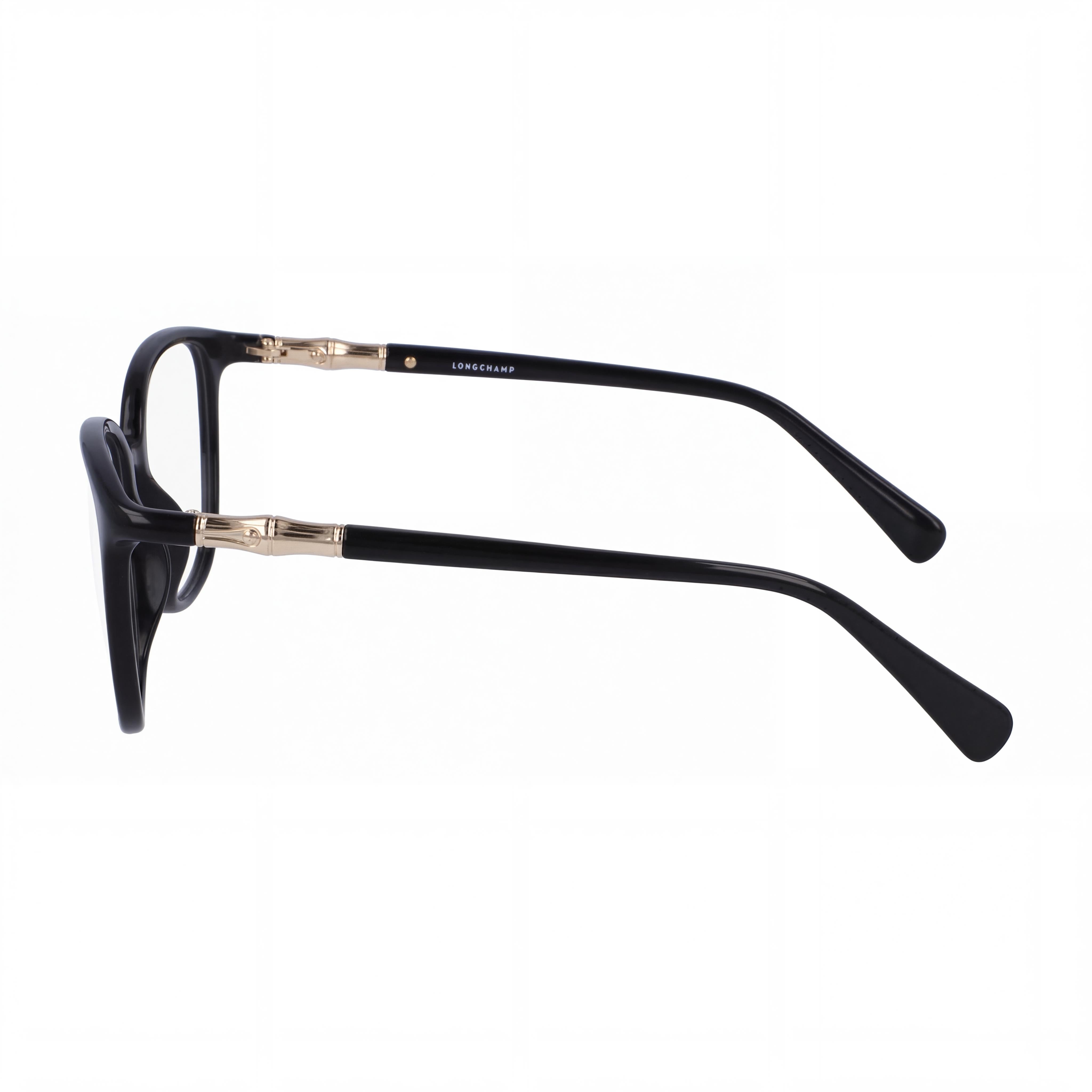 Longchamp LO2706 Black Square Eyeglasses for Women, Plastic, 52mm, Photo 3