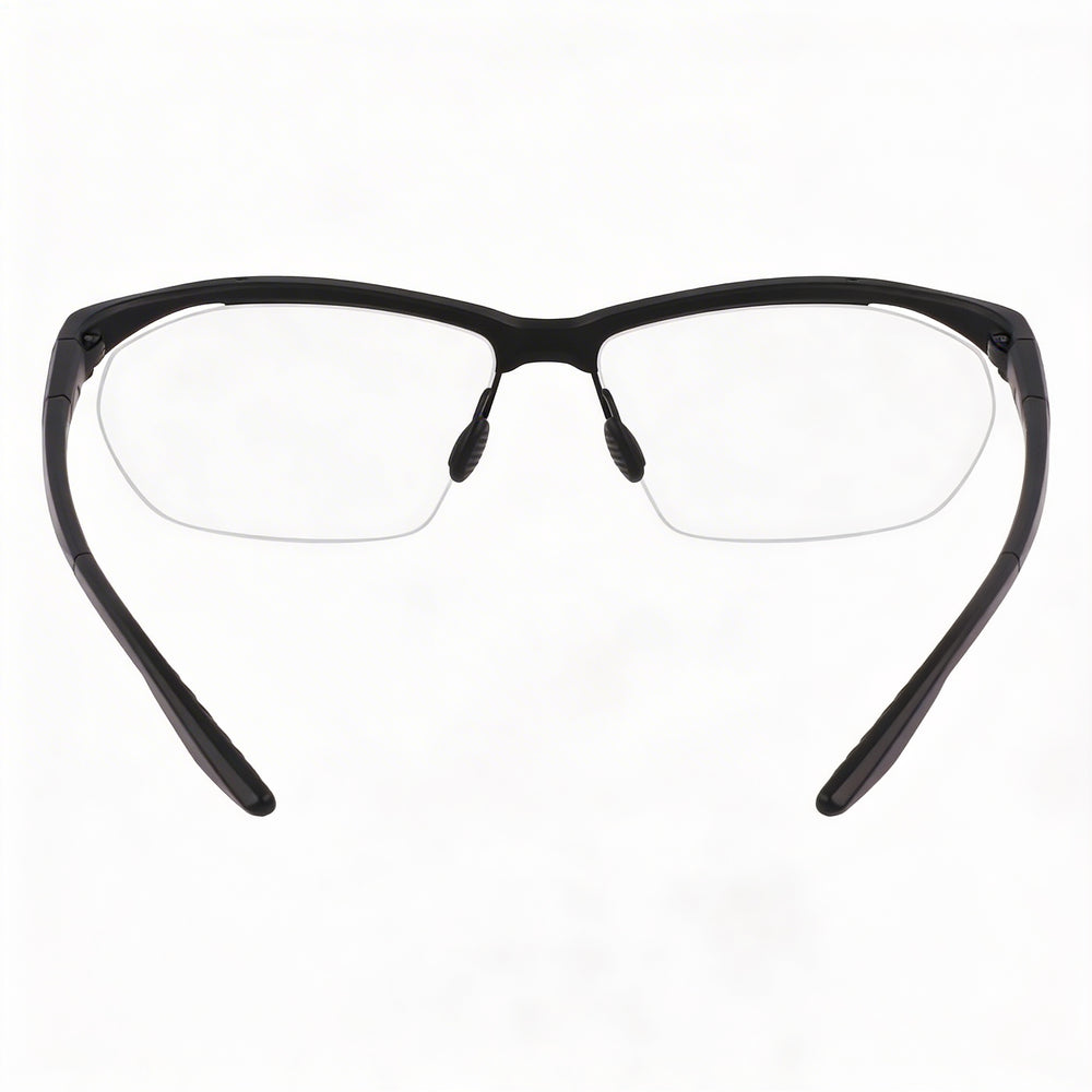 Nike 7401 Unisex Sport Eyeglasses with Matte Black Plastic Frame 58mm