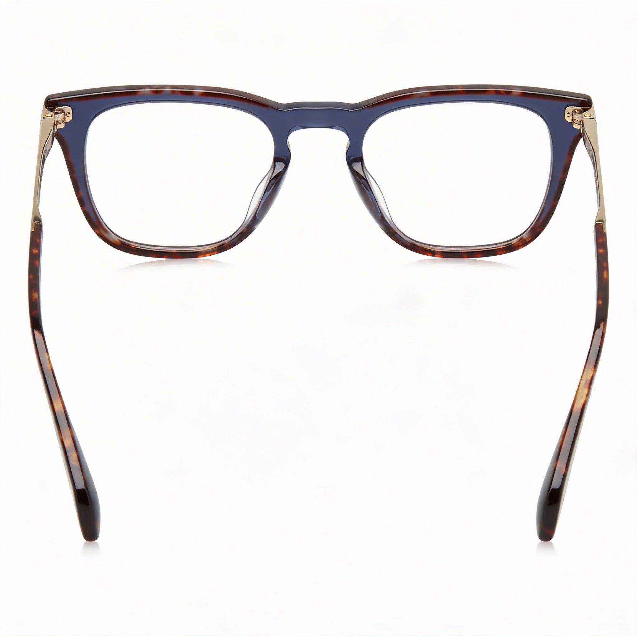 rag & bone Modern Unisex Sunglasses featuring a Blue Havana Acetate Frame and Polycarbonate Lenses 48mm, Photo 4